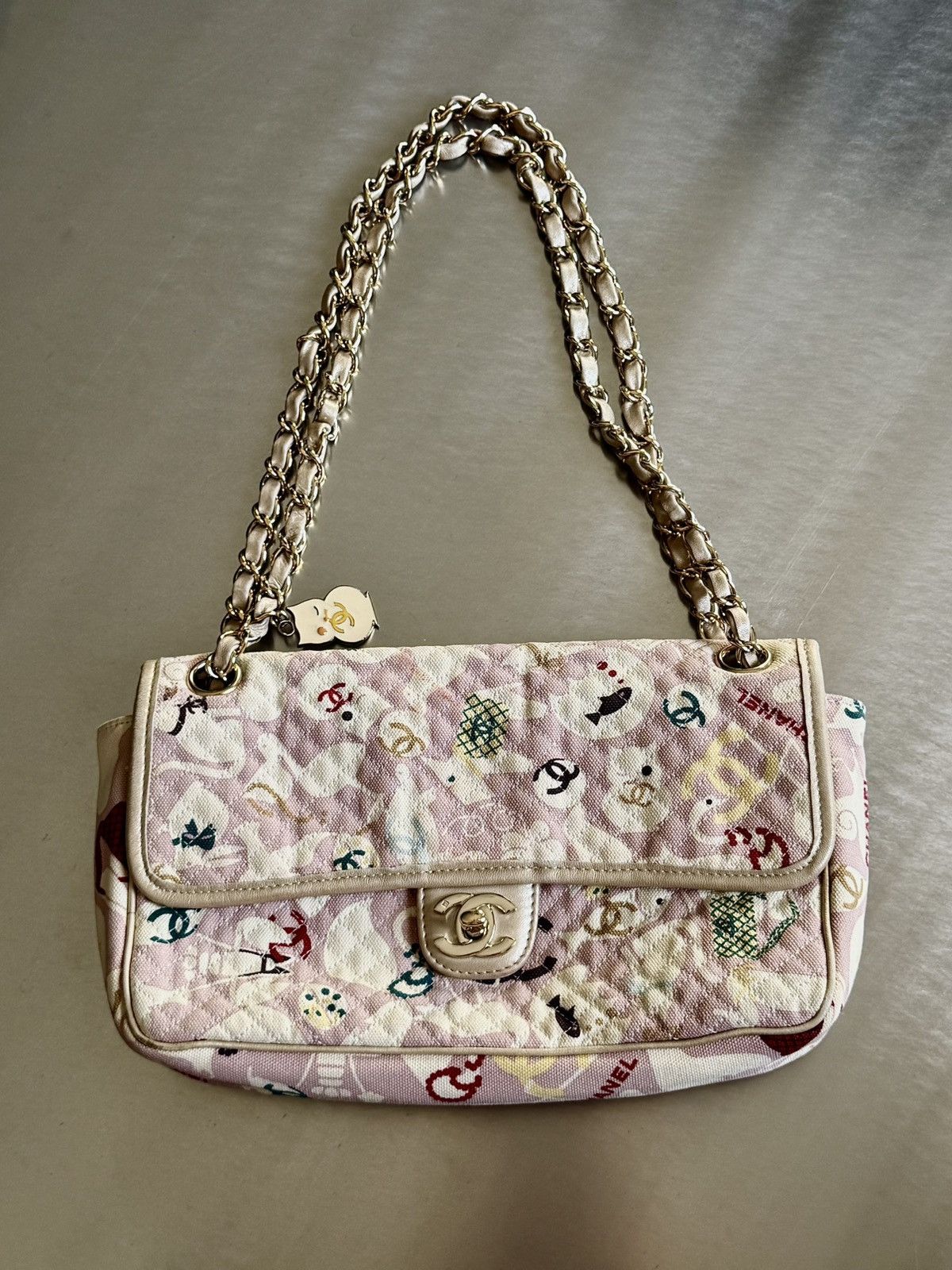 Chanel Chanel - Karl Lagerfeld - SS07 Pink Baby animals - Flap Bag Size ONE SIZE - 18 Thumbnail