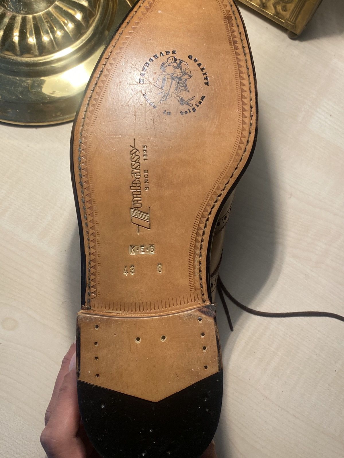 Embassy Row Embassy handmade loafers Size US 8.5 / EU 41-42 - 8 Thumbnail