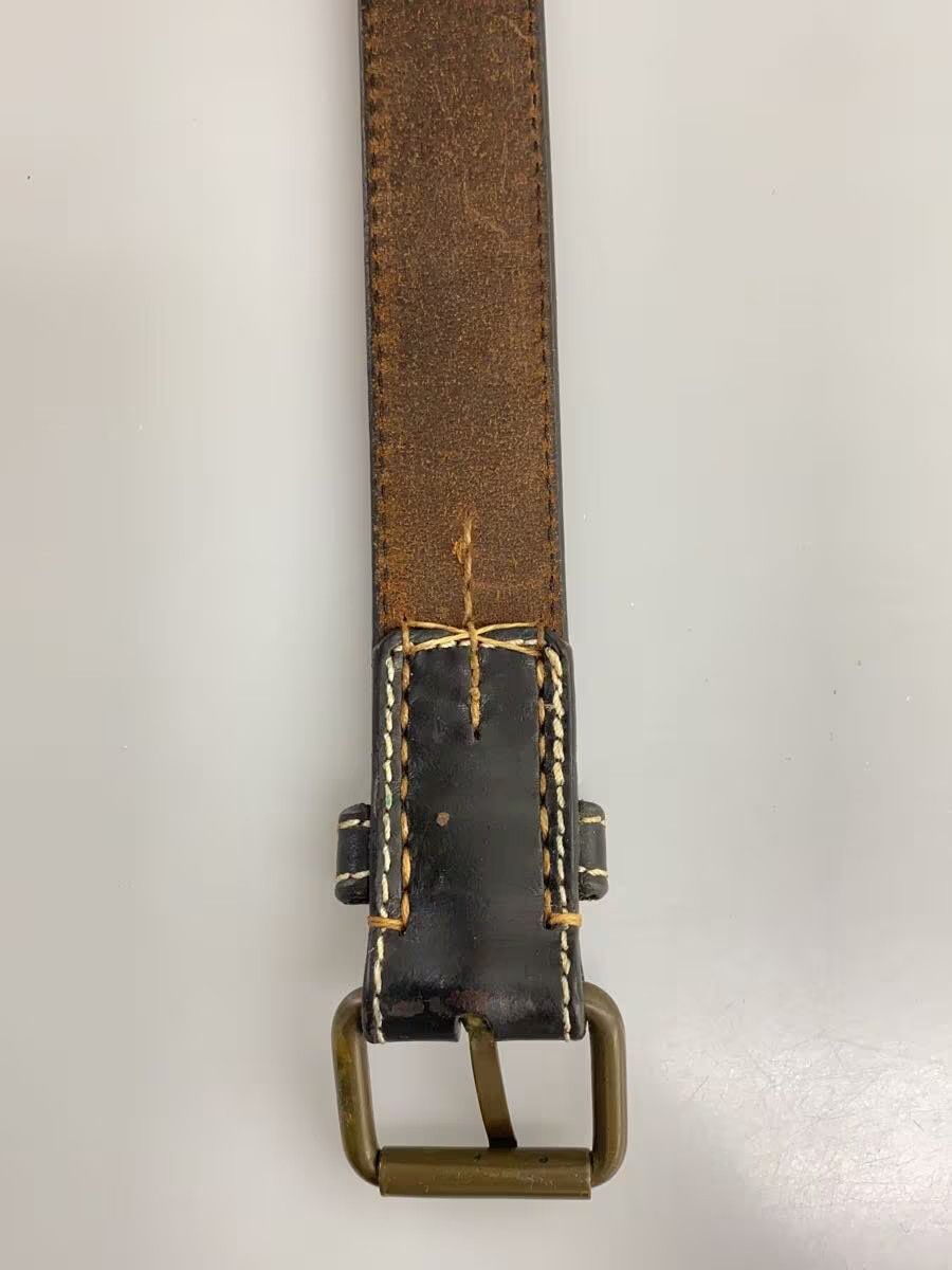 Comme des Garcons × Comme des Garcons Homme Contrast Stitch Leather Belt Size ONE SIZE - 3 Thumbnail