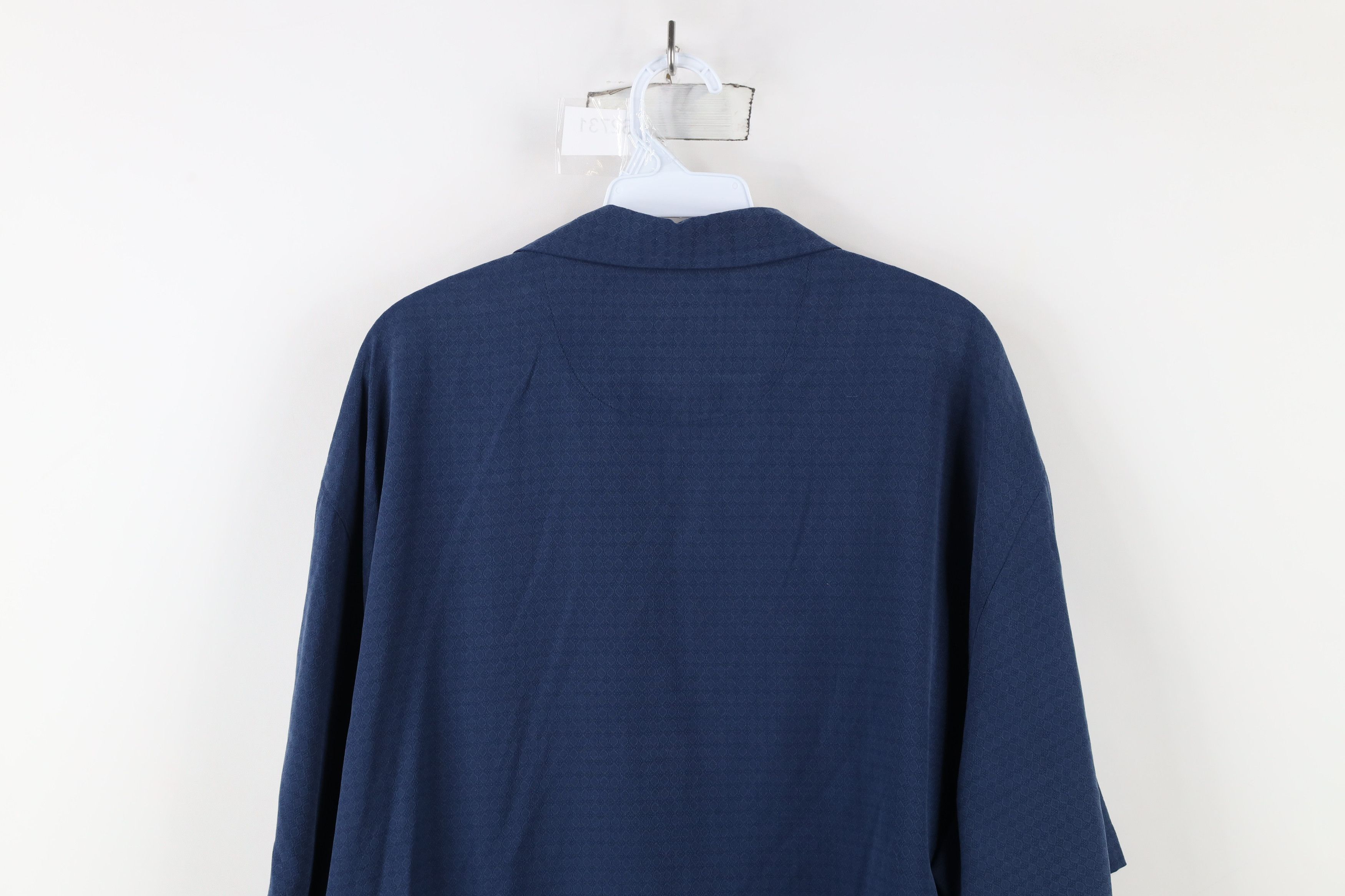 Tommy Bahama × Vintage Vintage Tommy Bahama Baseball Baseball Button Shirt Blue Size US XL / EU 56 / 4 - 14 Thumbnail