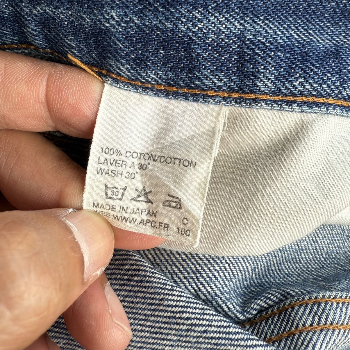 A.P.C. × Jean × Vintage VINTAGE APC SELVEGE JEAN DENIM PANTS Size US 29 - 15 Thumbnail