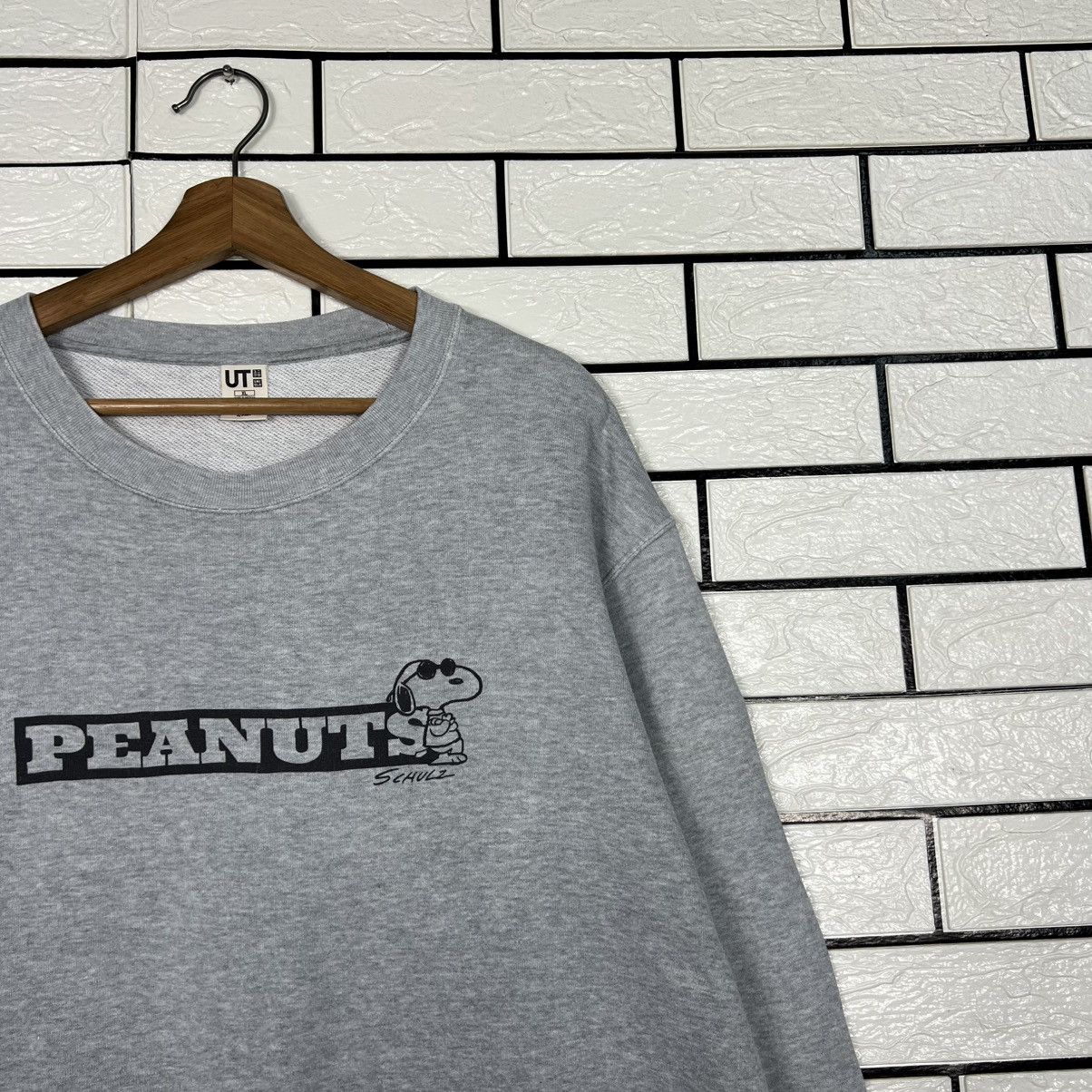 Peanuts UNIQLO X PEANUTS Big Logo Crewneck Sweatshirt #4169-C191 Size US XL / EU 56 / 4 - 7 Thumbnail