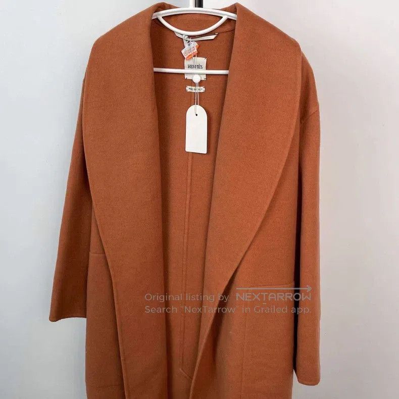 Hermes Hermes Coat Beige Size XS / US 0-2 / IT 36-38 - 2 Thumbnail
