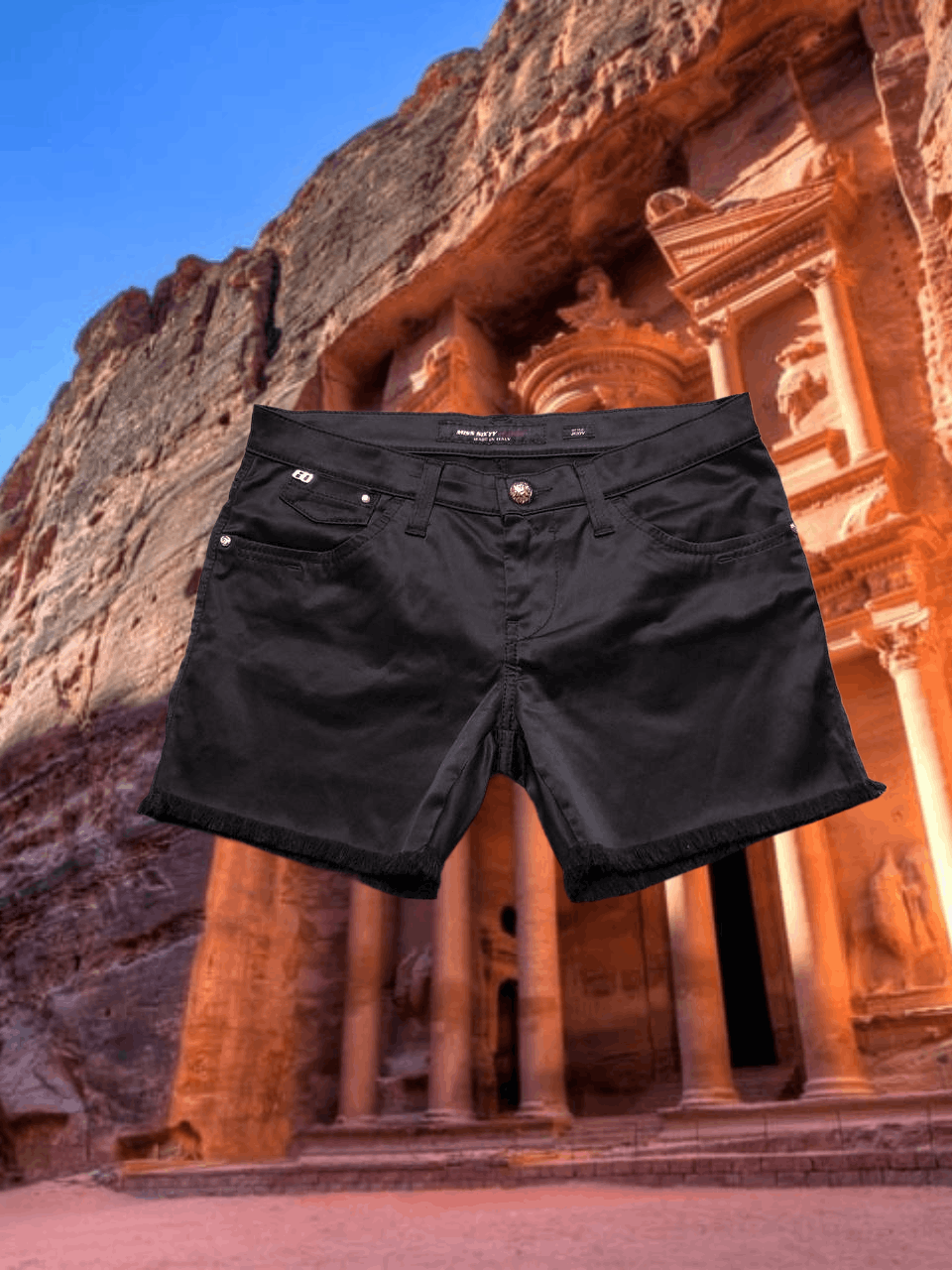 Miss Sixty Vintage Shorts black Miss Sixty luxury Y2K streetwear Size 30" / US 8 / IT 44 - 1 Thumbnail