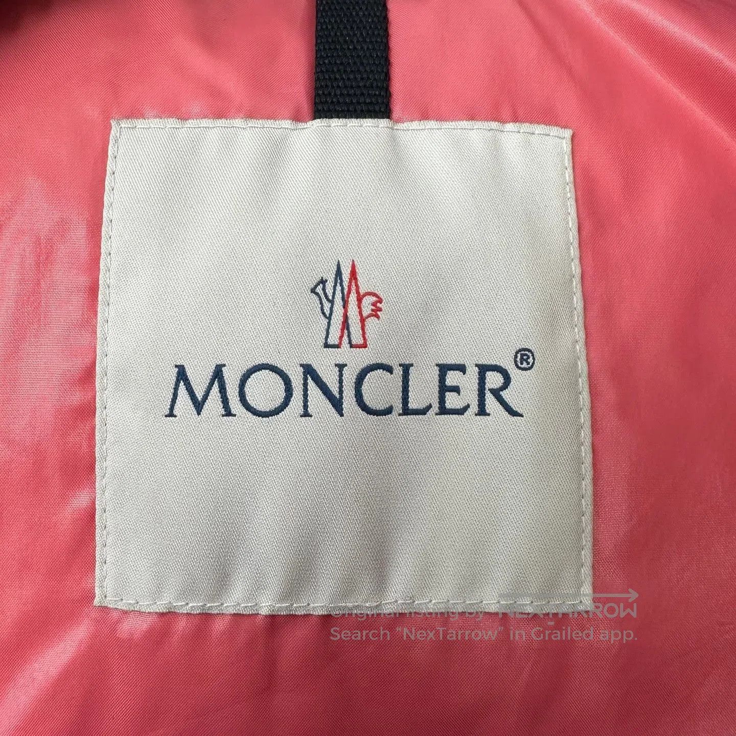 Moncler Moncler Red Shoulder Logo Puffer Jacket. Size S / US 4 / IT 40 - 4 Thumbnail