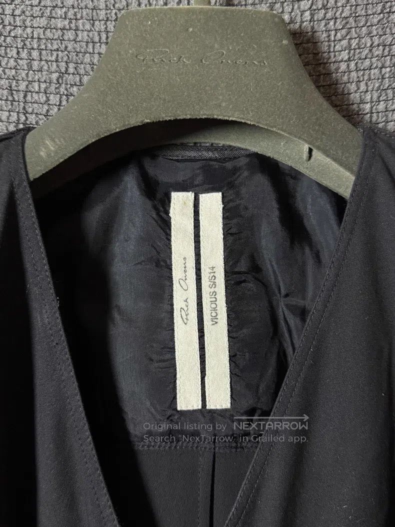 Rick Owens Rick Owens 14ss Mainline Dinner V-Neck Dress Size XS / US 0-2 / IT 36-38 - 4 Thumbnail