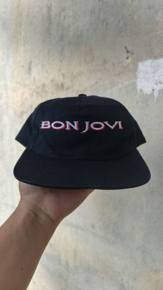 Bon Jovi × Brockum VINTAGE BON JOVI THIS DAYS TOUR 91 HAT Size ONE SIZE - 1 Thumbnail