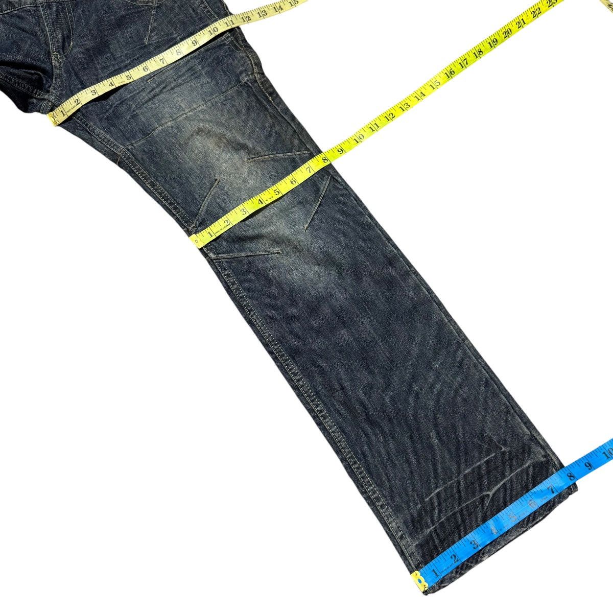 PPFM PPFM Double Waist Layered Denim Jeans Size US 32 / EU 48 - 20 Thumbnail