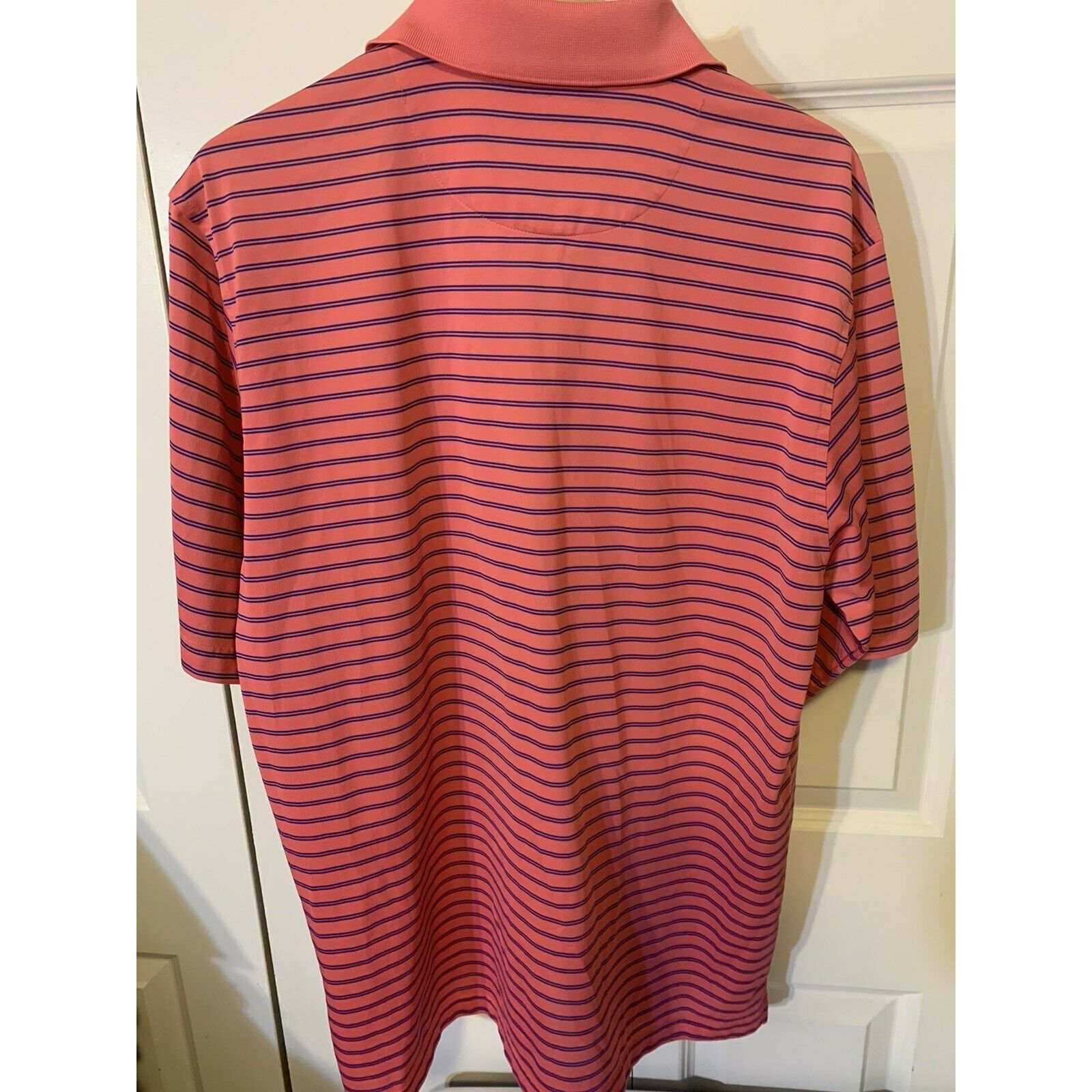 Donald Ross Donald Ross Men’s Sz M Worcester Golf Polo Shirt Pink Stripe Size US M / EU 48-50 / 2 - 9 Thumbnail