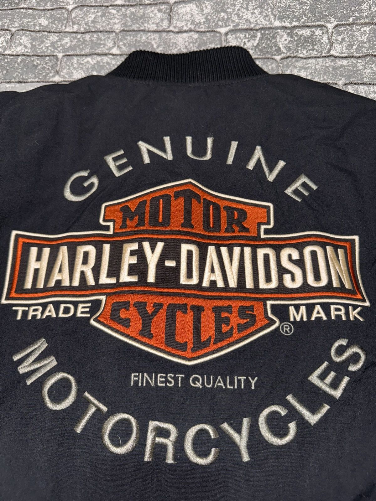 Harley Davidson HOG Harley Davidson Bomber Jacket Hog Signs Size US L / EU 52-54 / 3 - 1 Thumbnail