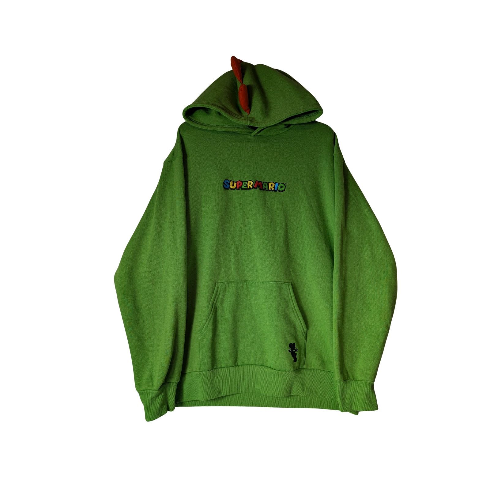 Unknown London SUPER MARIO Yoshi Costume Hoodie Mario Brand Size LL USED Size US L / EU 52-54 / 3 - 5 Thumbnail