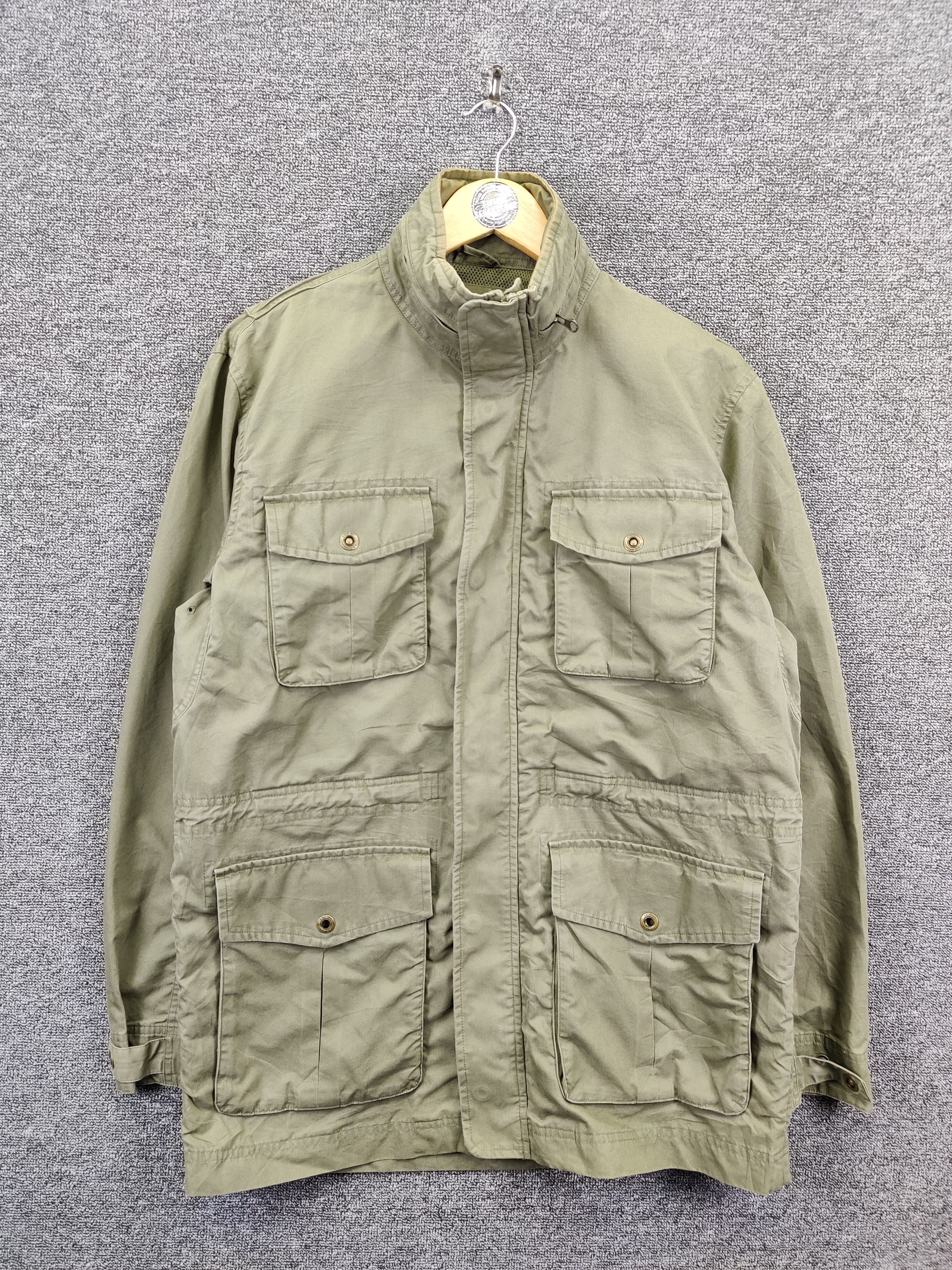 L.L. Bean Vintage L.L. Bean M65 Field Military Jacket Olive Green Size US S / EU 44-46 / 1 - 1 Thumbnail