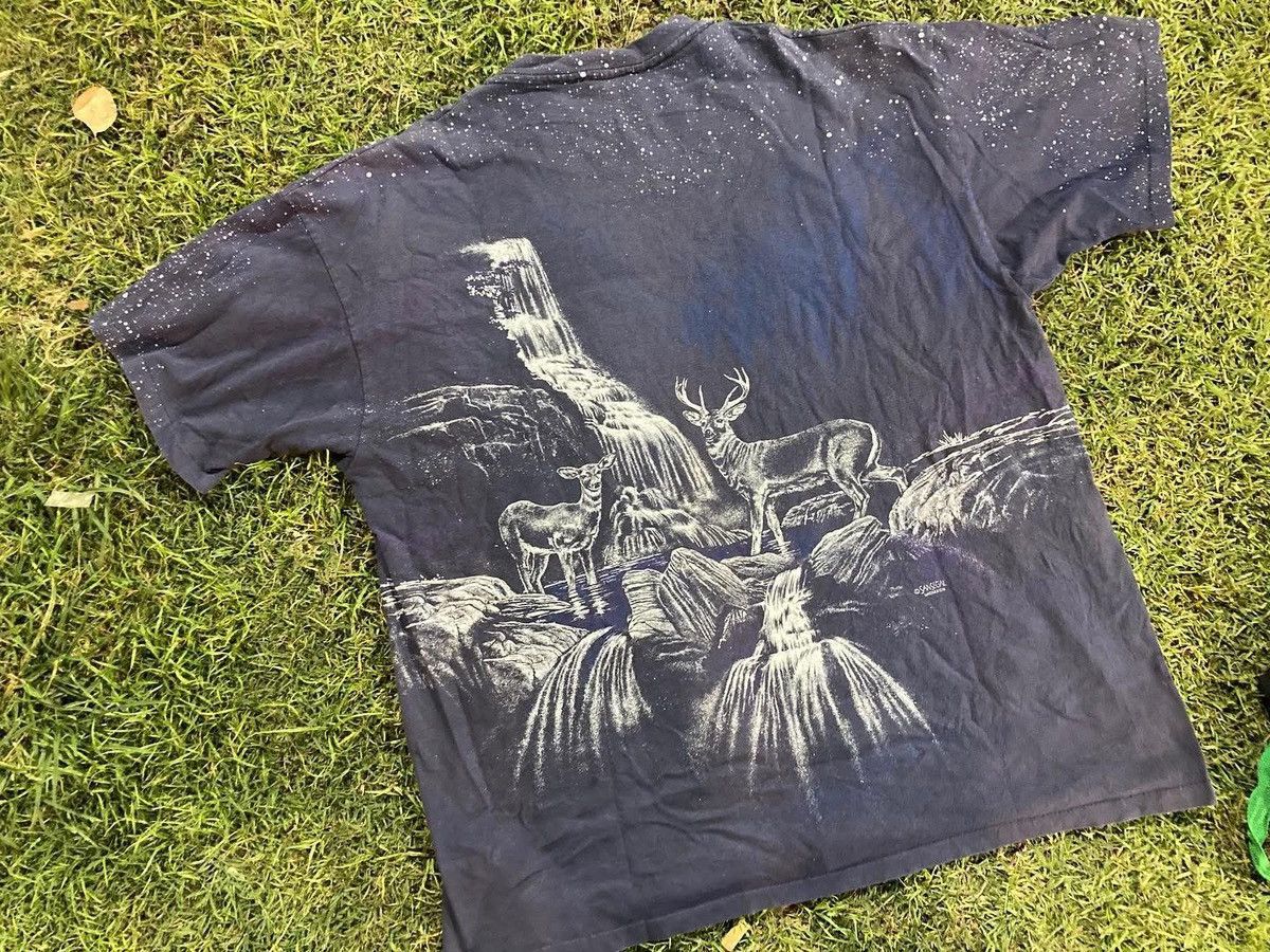 Vintage Vintage T-shirt Art Animal Ovp 90s Size US XXL / EU 58 / 5 - 2 Thumbnail