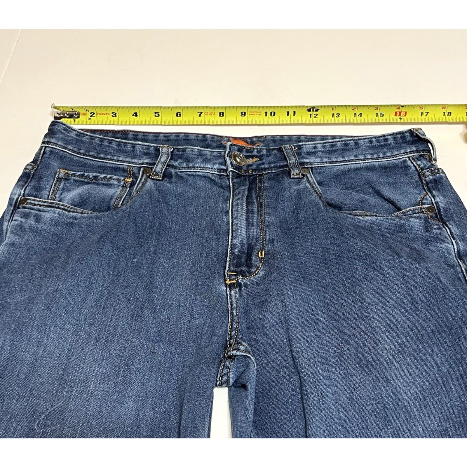 Tommy Bahama Tommy Bahama Antigua Cove Authentic Jeans Mens 34x30 34x28 Blue Denim Straight 5-Pocket Mid Rise Regular Size Type: Regular Size US 34 / EU 50 - 3 Thumbnail