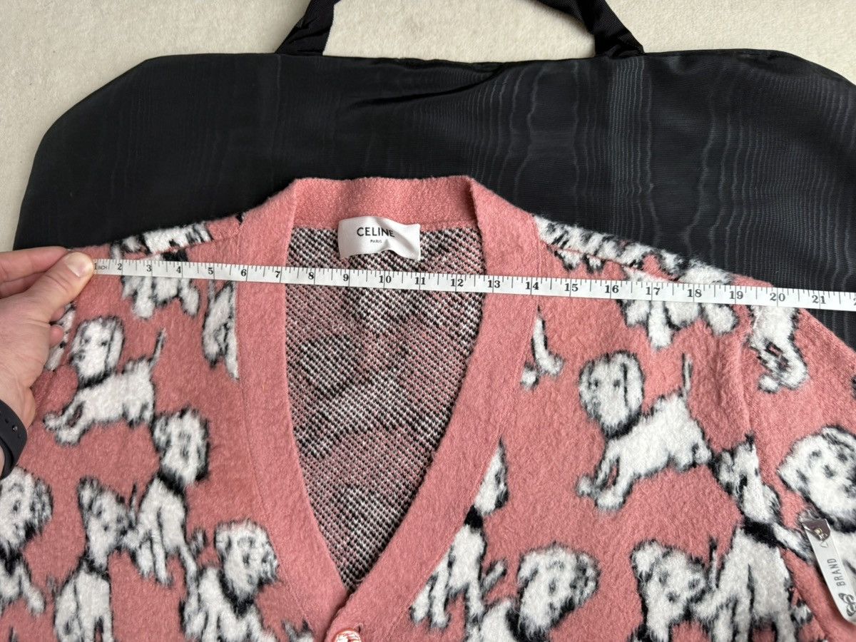 Celine SS22 Celine cosmic cruiser pink puppy cardigan Hedi XL Size US XL / EU 56 / 4 - 7 Thumbnail