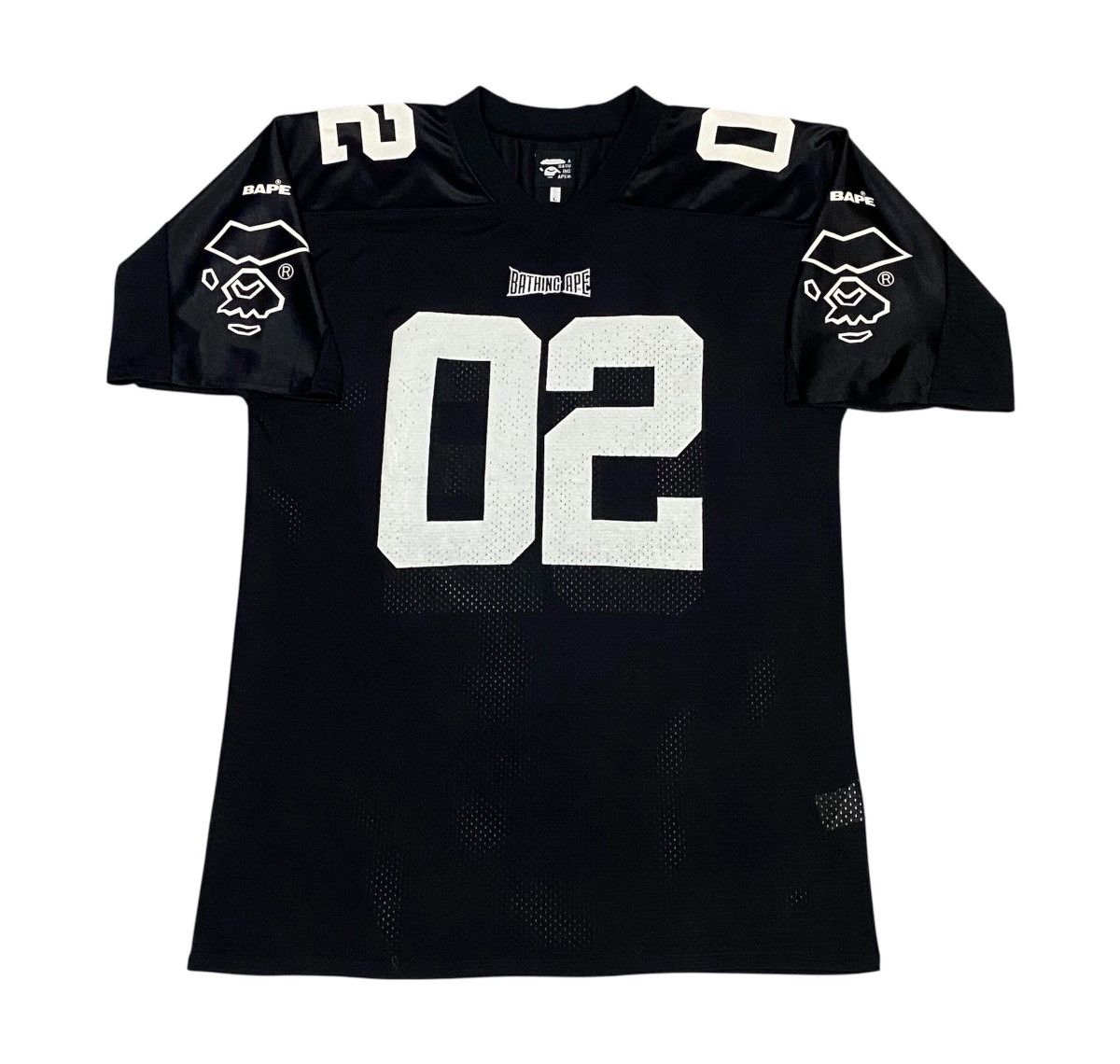 Bape A Bathing Ape 2002 Mesh Jersey Size US L / EU 52-54 / 3 - 3 Thumbnail