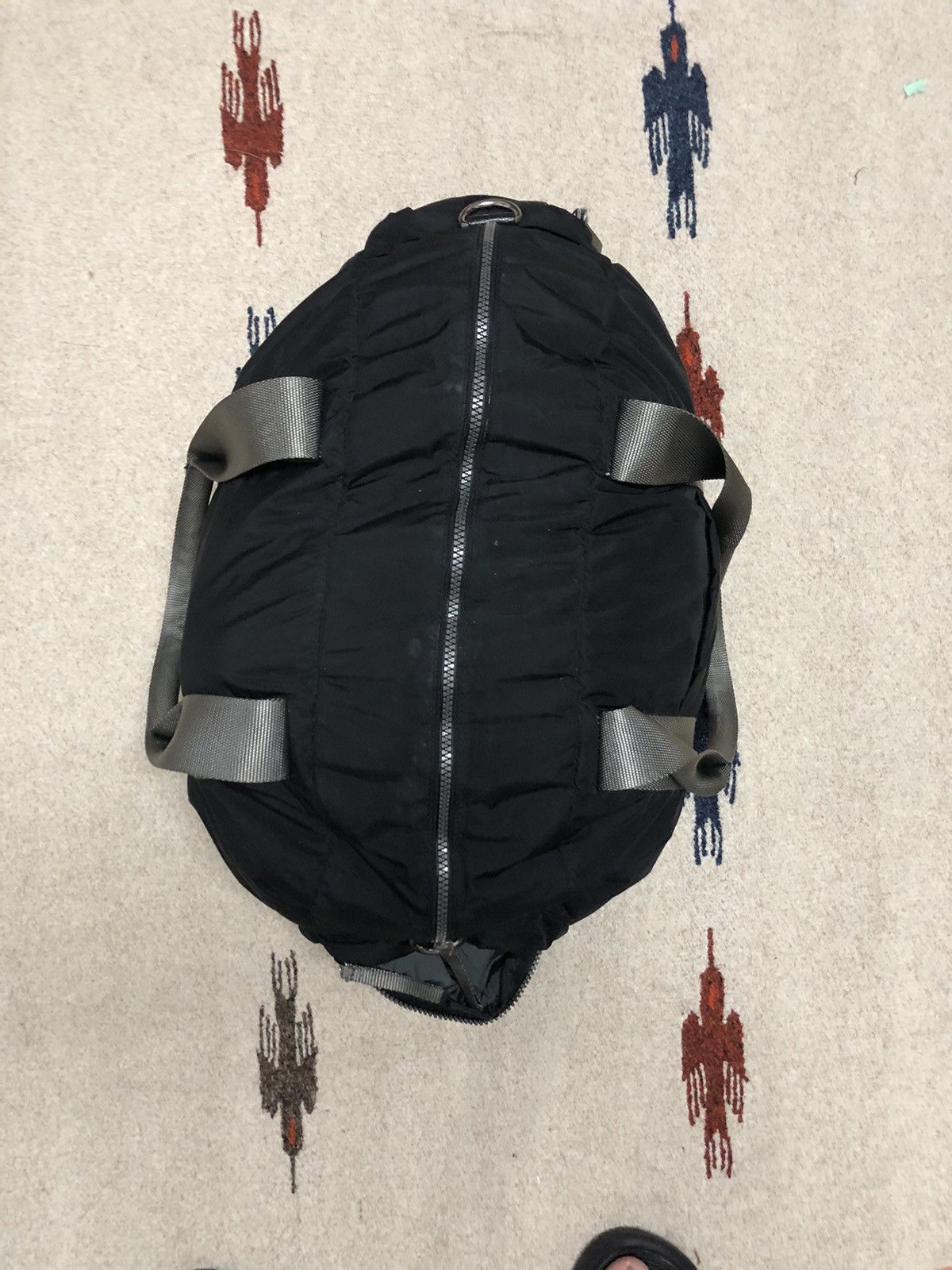 Prada 2000's Yellow Weekend Gymbag Size ONE SIZE - 6 Thumbnail