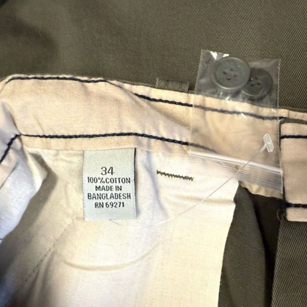 Olive Sun River Shorts Men 34 Flat Front Olive Green Size US 34 / EU 50 - 4 Thumbnail
