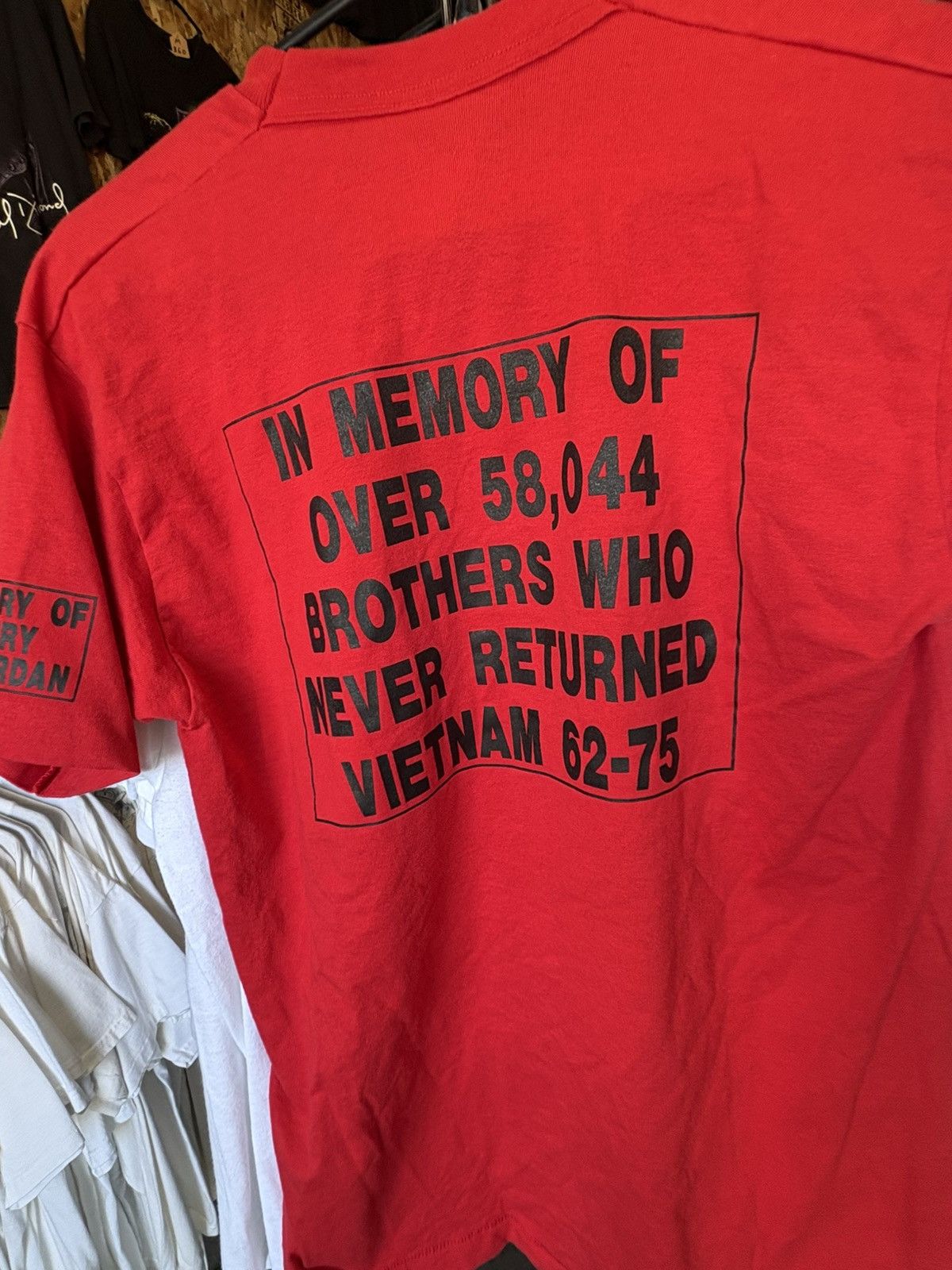 Vintage Vintage 1996 Vietnam War Veterans Roundup T-Shirt Size US M / EU 48-50 / 2 - 3 Thumbnail
