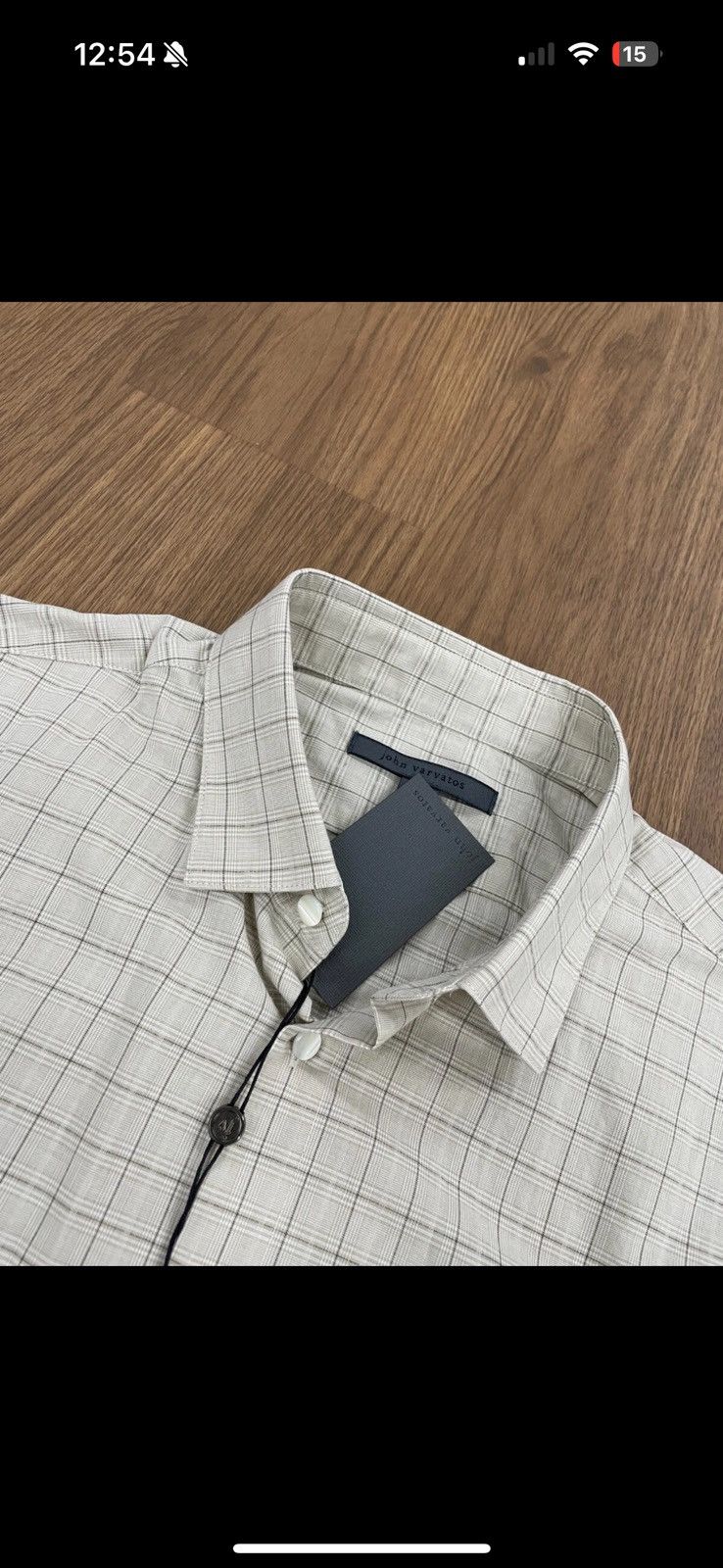 John Varvatos John Varvatos Button up macadamia Size US M / EU 48-50 / 2 - 7 Thumbnail