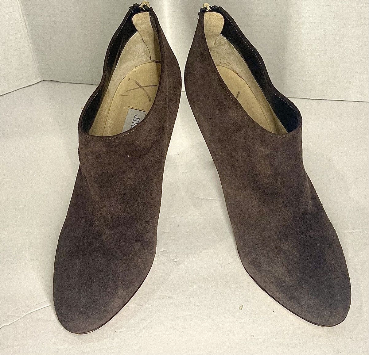 Jimmy Choo Jimmy Choo Mendez Brown Suede Ankle Boot Size US 9 / IT 39 - 1 Thumbnail