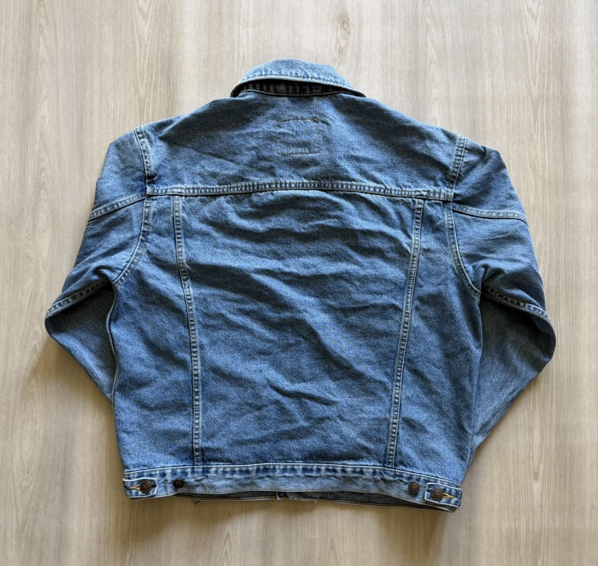 Faded Glory Vintage 90s Faded Glory Denim Trucker Sz M 100% Cotton l Size US M / EU 48-50 / 2 - 5 Thumbnail