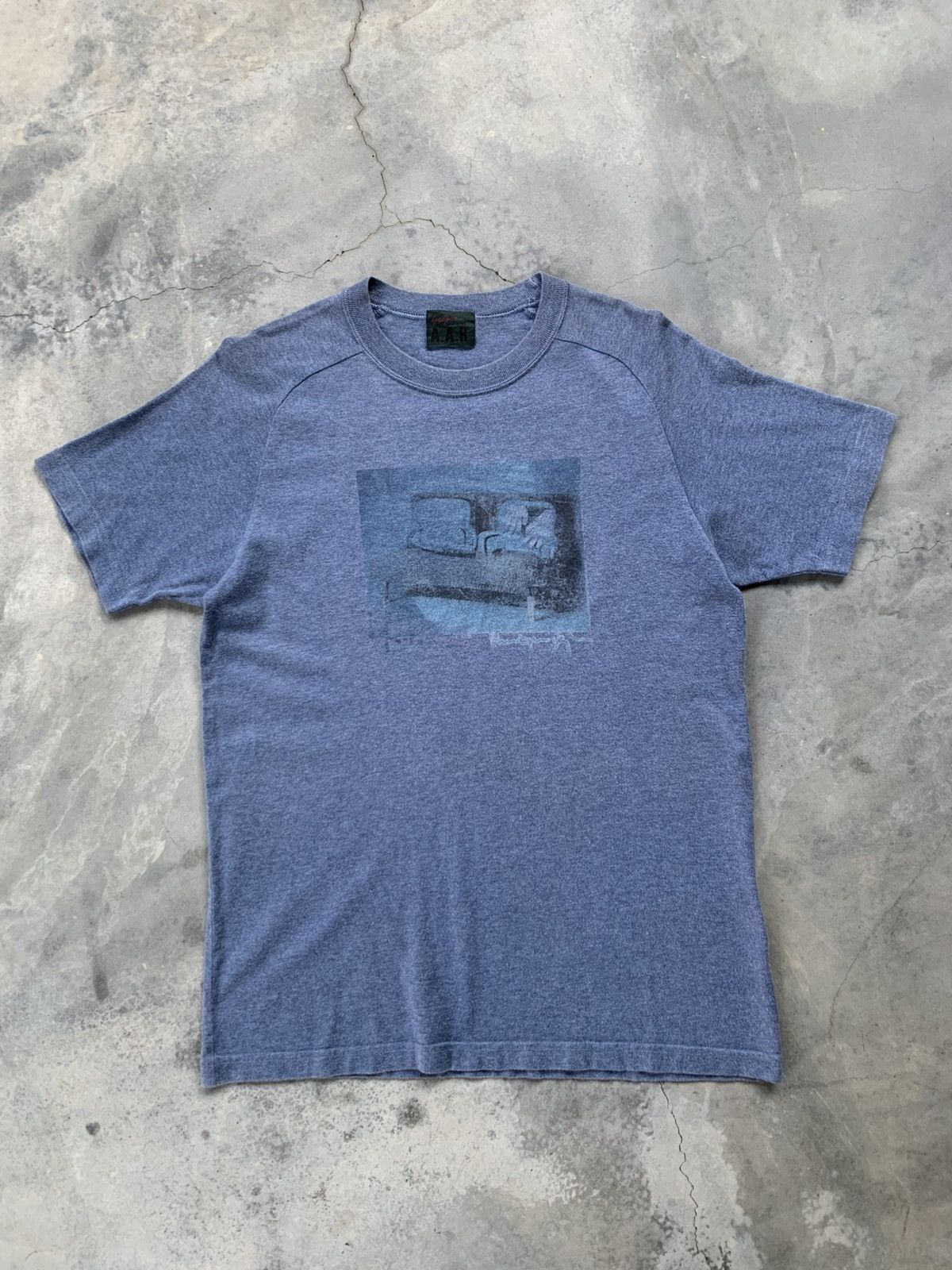 Yohji Yamamoto Vintage A.A.R Yohji Yamamoto Archived Ranglan Photo Tshirt Size US M / EU 48-50 / 2 - 1 Thumbnail