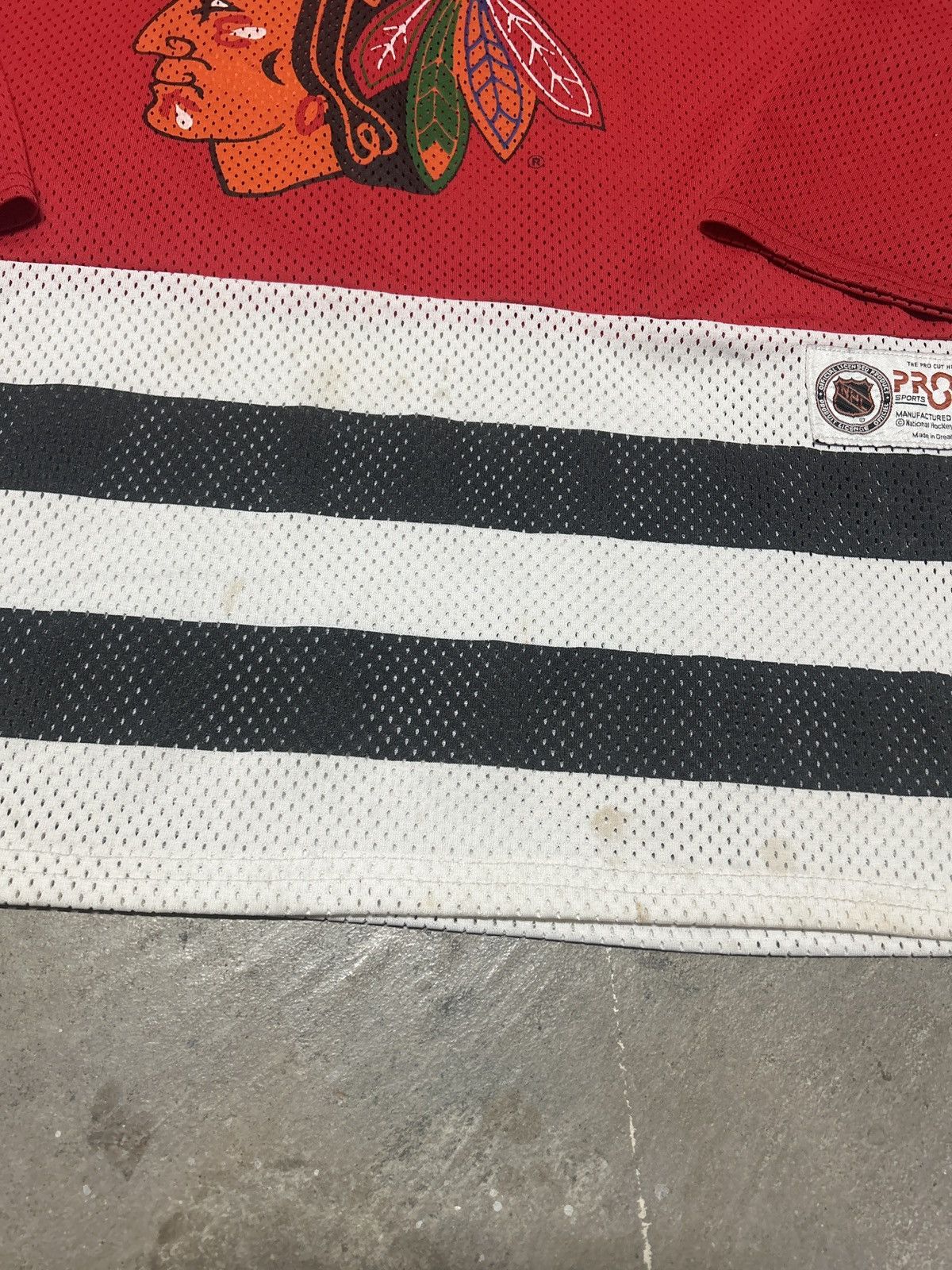 NHL Vintage 1992 Chicago Blackhawks Hockey Jersey Size US L / EU 52-54 / 3 - 6 Thumbnail