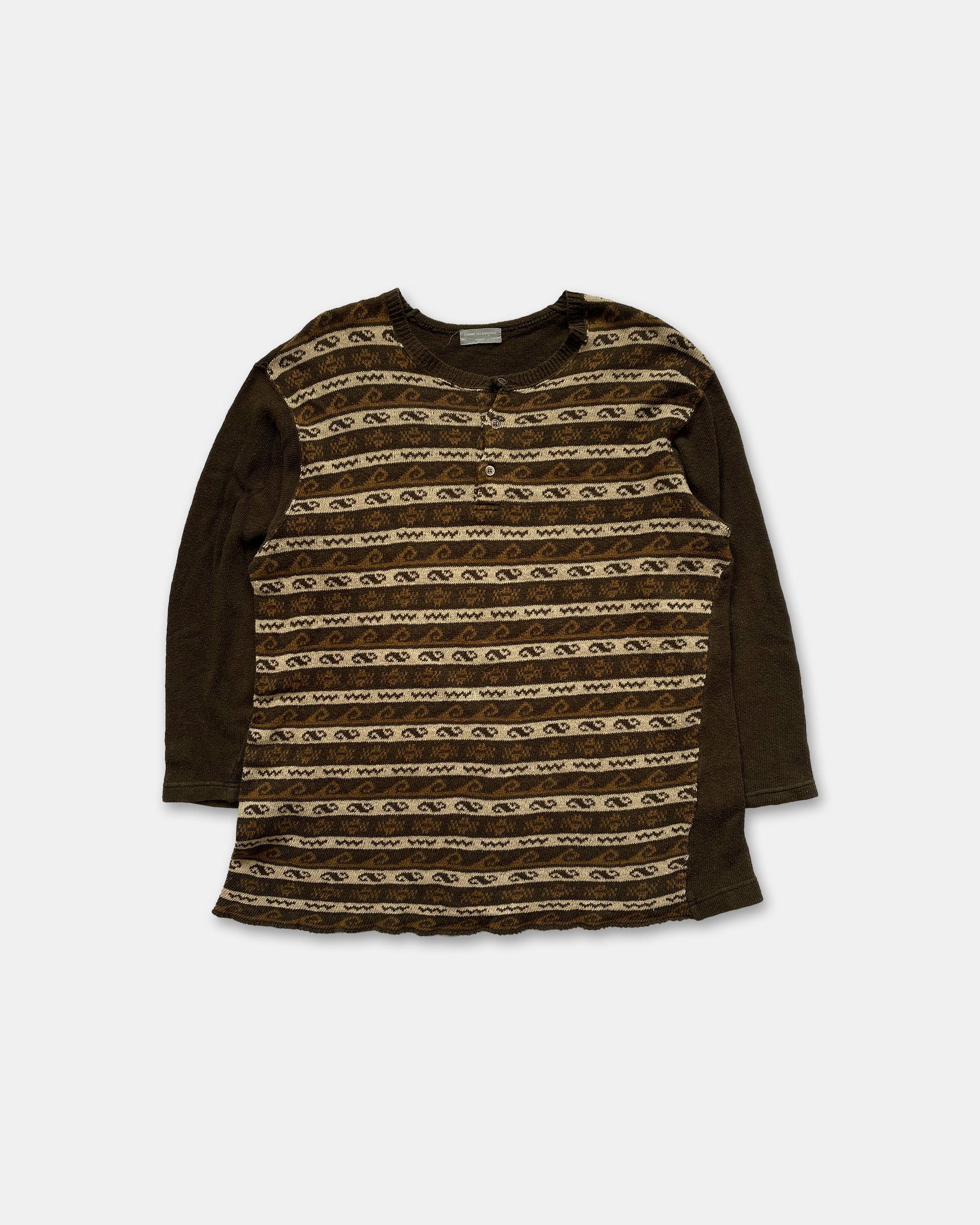 COMME des GARÇONS HOMME AD1998 knit Comme des Garcons × Comme des Garcons Homme AD1998 2 Tone