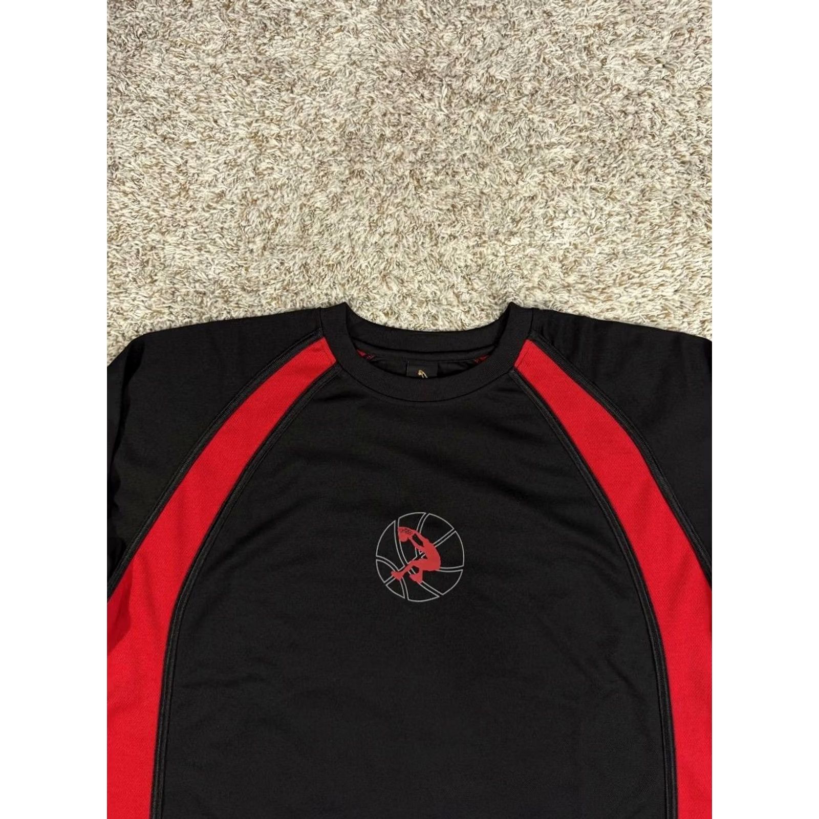 Vintage VINTAGE Shaquille O'neal Pullover Sweatshirt Men 2XL Black Red Logo Side Zip-up Crew Neck Size US XXL / EU 58 / 5 - 2 Thumbnail