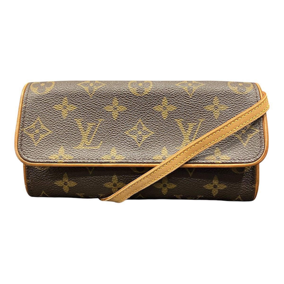 Louis Vuitton Louis Vuitton Louis Vuitton Pochette Twin PM Monogram Shoulder Bag Textile Shoulder Bag M51854 DUTY FREE for USA Size ONE SIZE - 1 Thumbnail