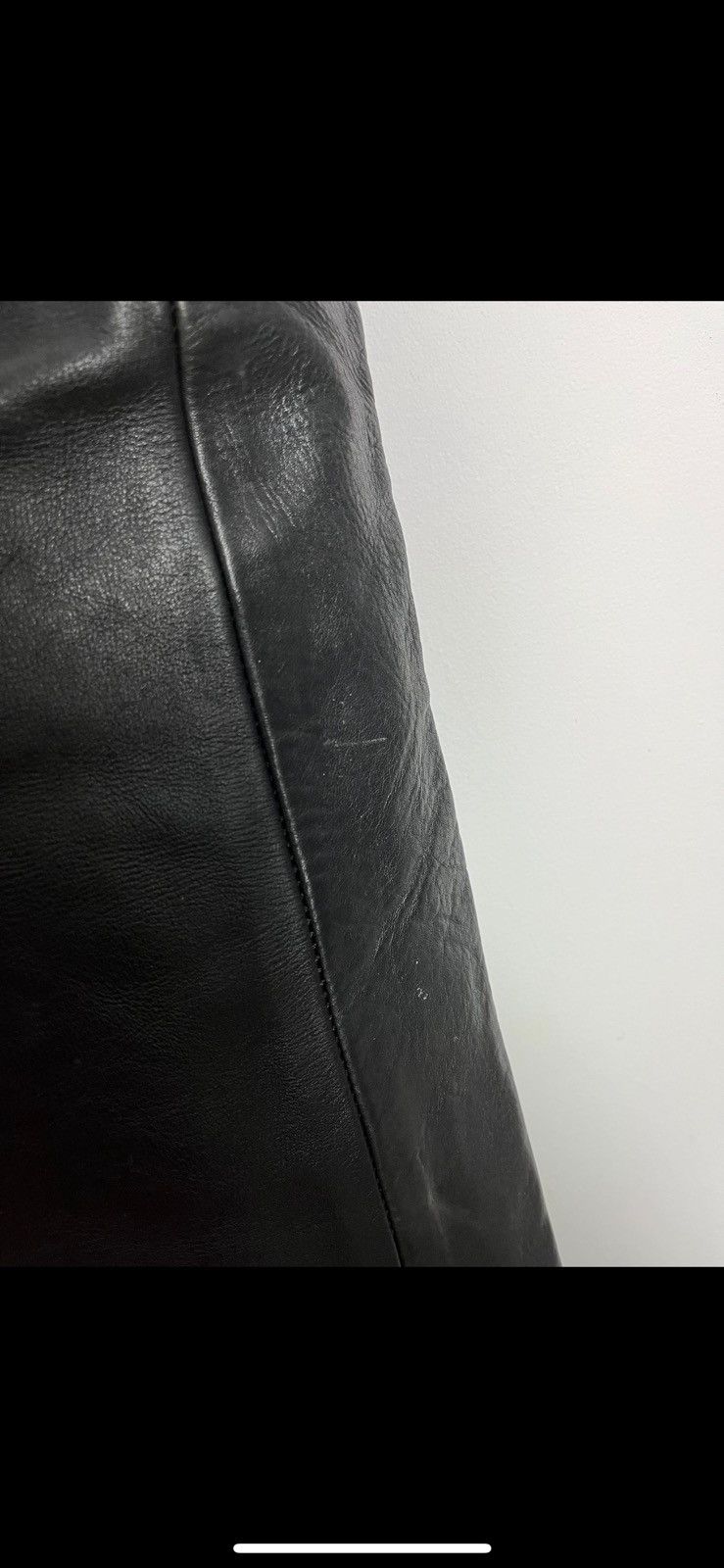 Leather Vintage leather pants motorcycle y2k Size US 28 / EU 44 - 6 Thumbnail
