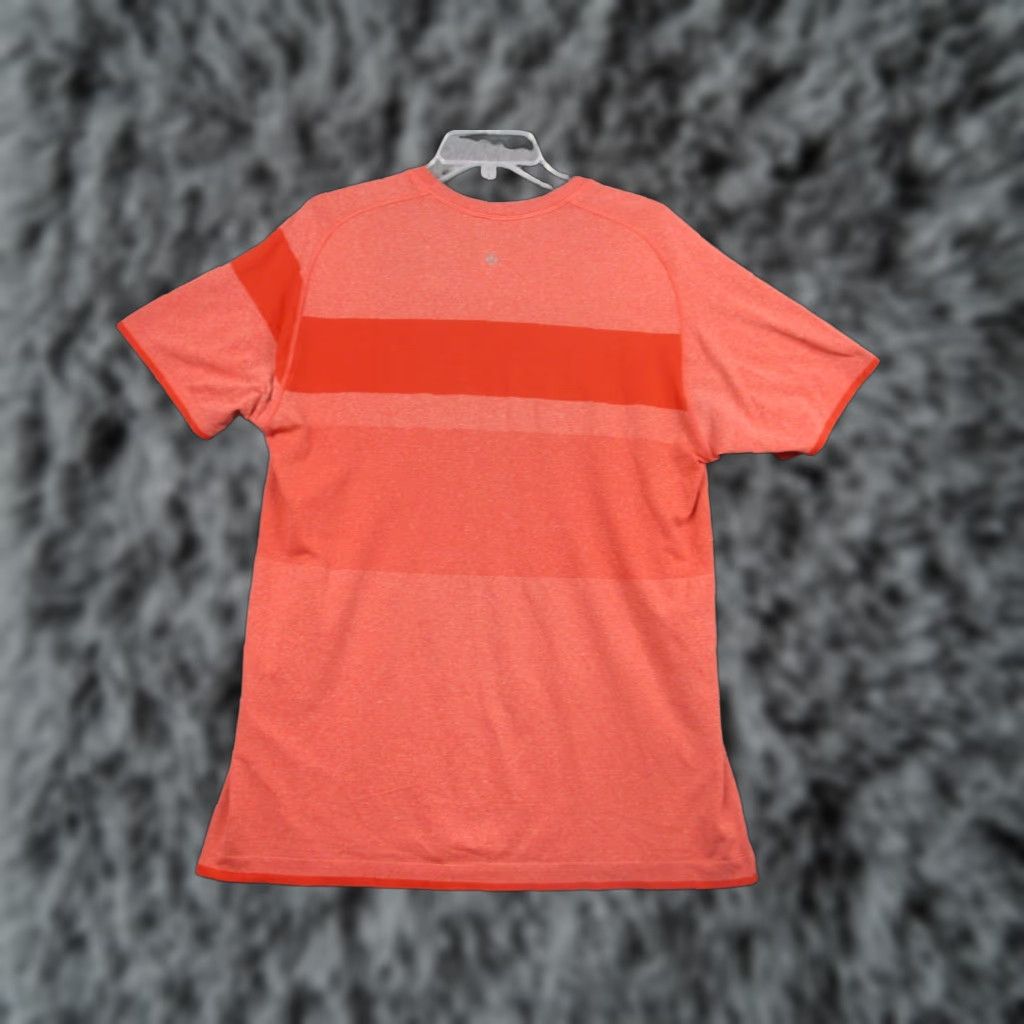 Lululemon VINTAGE Lululemon Shirt Mens XL Stretch Your Head Striped Tee Defect Size US L / EU 52-54 / 3 - 1 Thumbnail