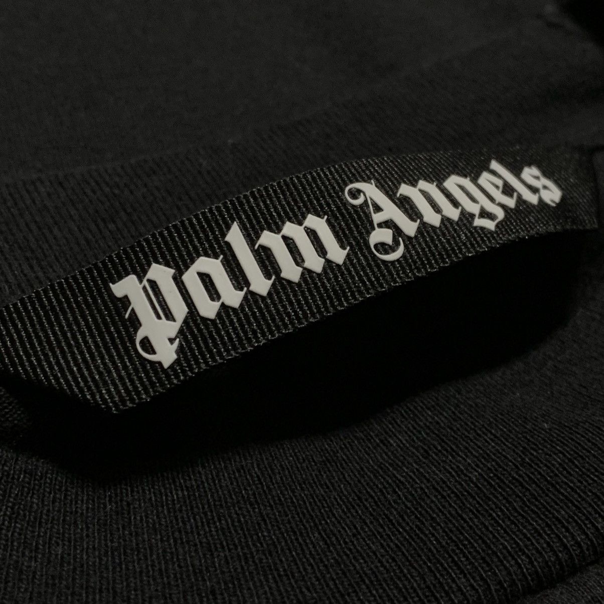 Palm Angels Palm Angels Large Hong Kong Sprayed Black Tee Size US L / EU 52-54 / 3 - 5 Thumbnail