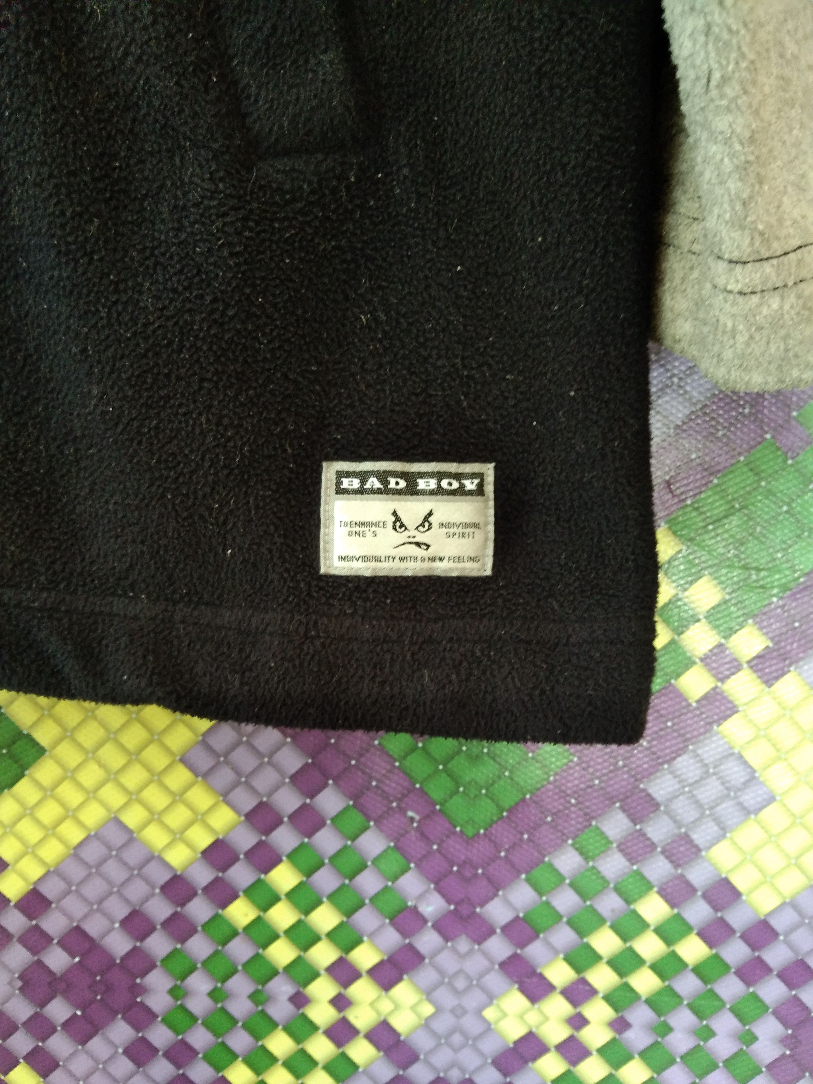 Japanese Brand AW VINTAGE BADBOY HALF-ZIPPER FLEECE SWEATER Size US L / EU 52-54 / 3 - 5 Thumbnail