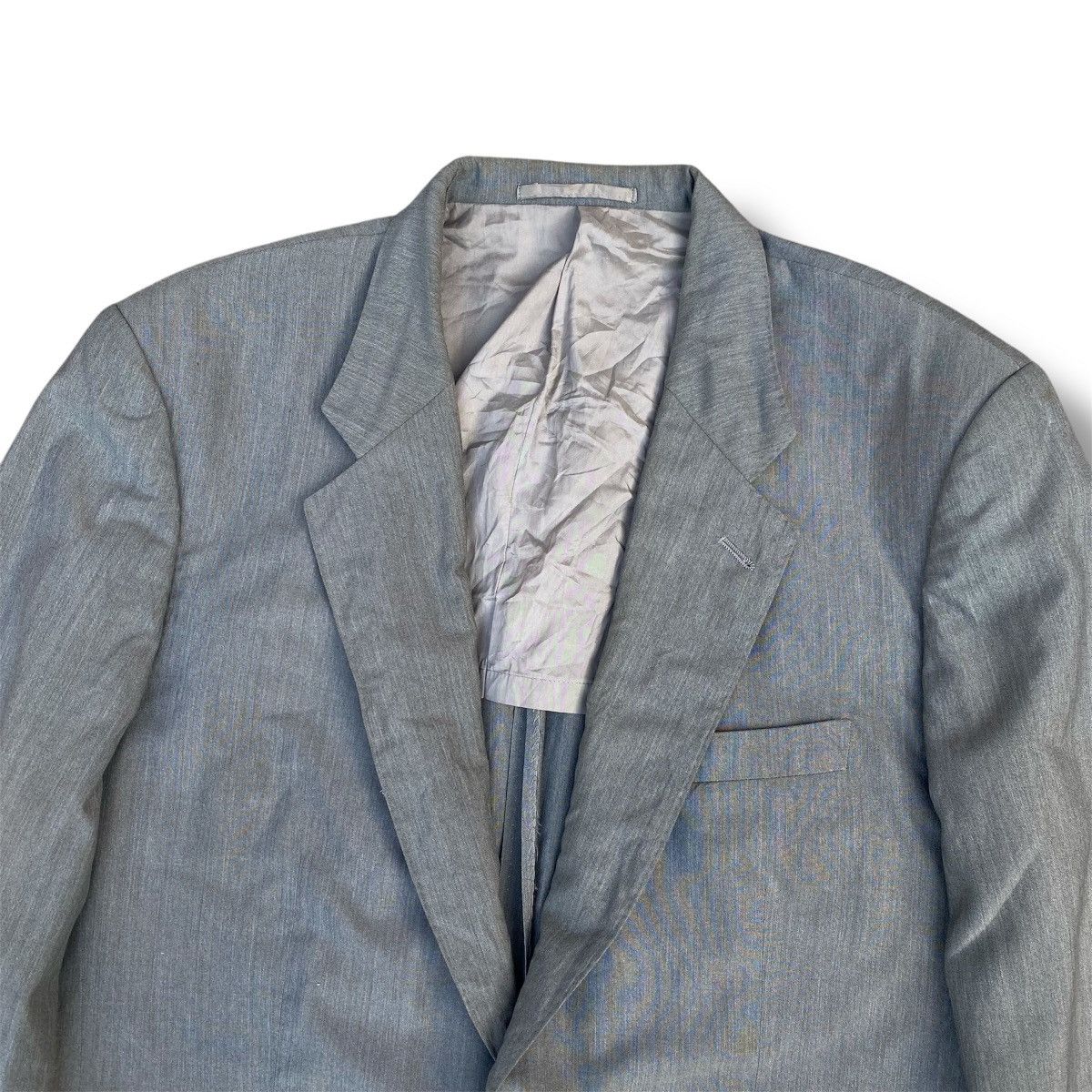 Homme Plisse Issey Miyake Issey Miyake Jacket Coat Gray. #F6 Size US M / EU 48-50 / 2 - 2 Thumbnail