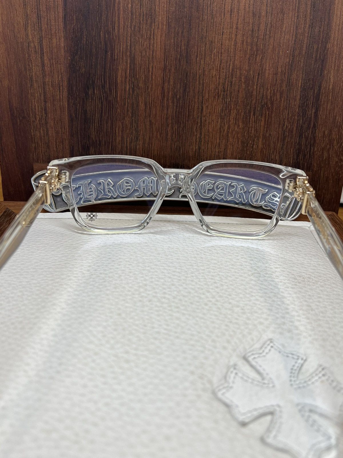 Chrome Hearts Chrome Hearts Vagillionaire II Glasses Size ONE SIZE - 7 Thumbnail