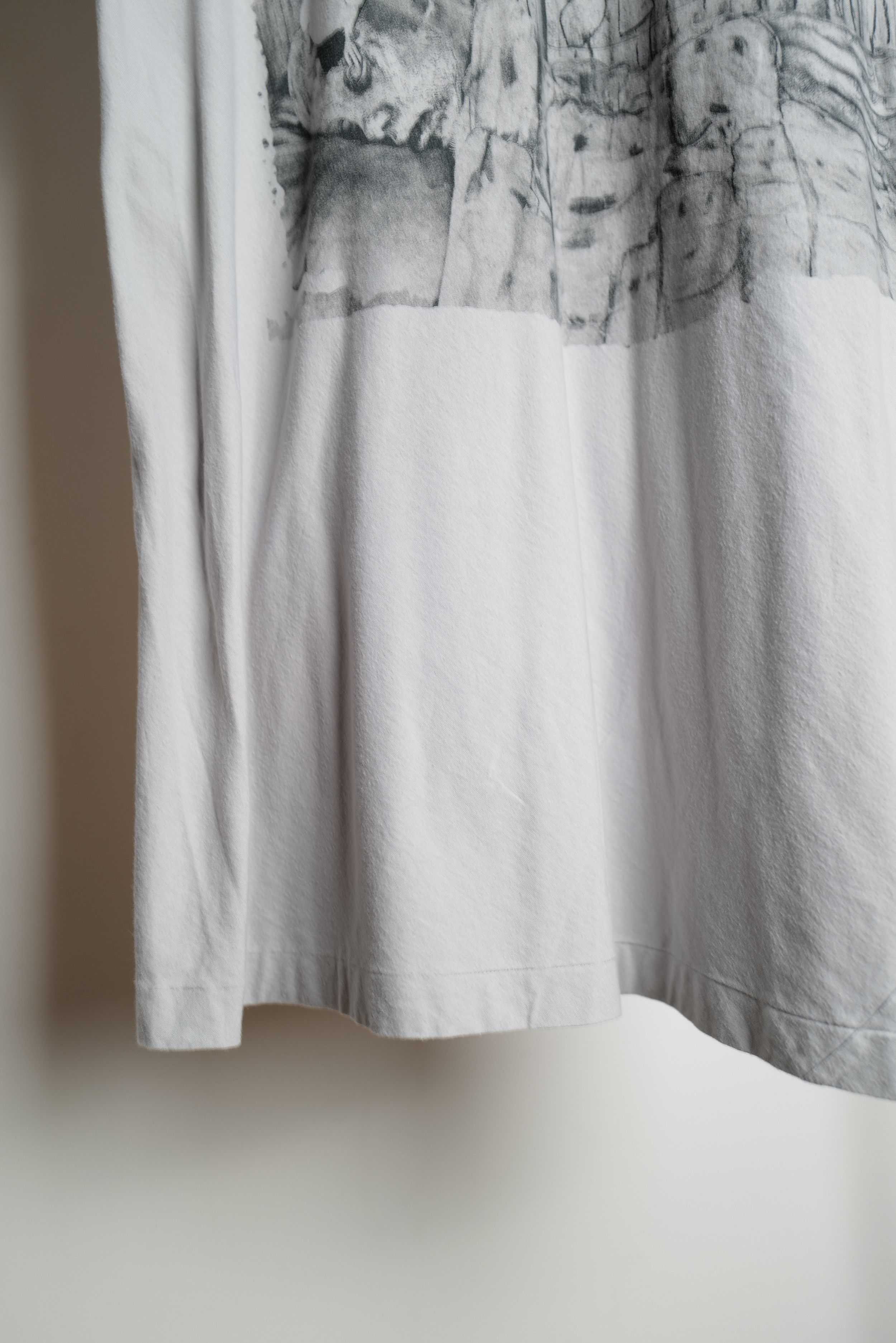 Comme des Garcons CDG LONG ASYMMETRIC T-SHIRT Size US M / EU 48-50 / 2 - 12 Thumbnail
