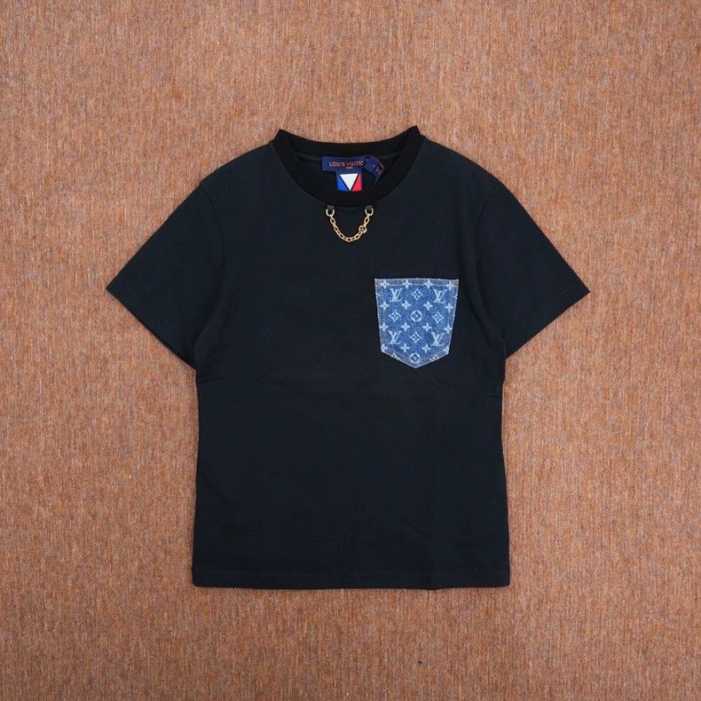 Louis Vuitton Louis Vuitton 24ss black denim paneled monogram logo metal Size US S / EU 44-46 / 1 - 1 Thumbnail