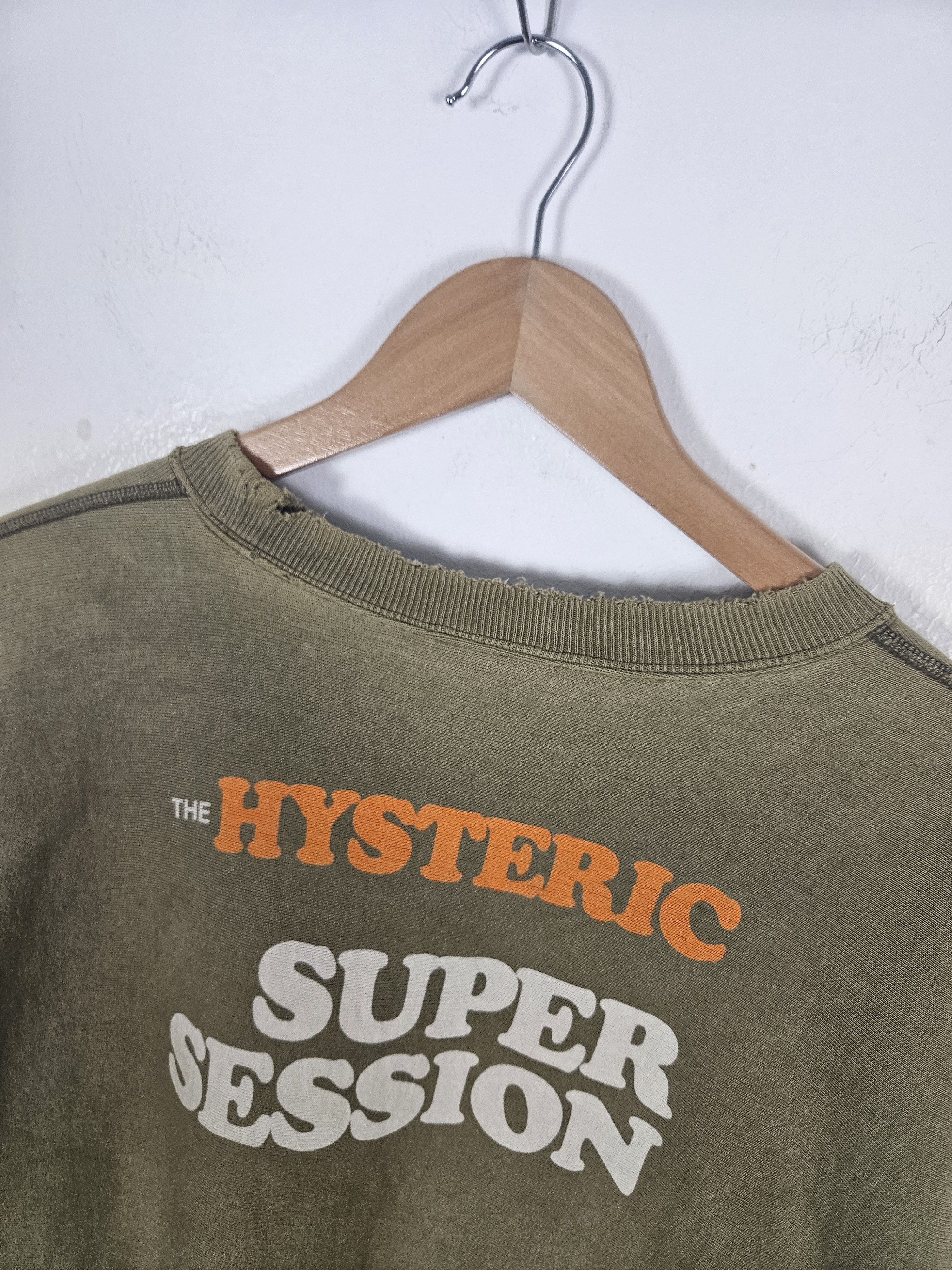 Hysteric Glamour Hysteric Glamour trip Supers Session sweatshirt Size US XL / EU 56 / 4 - 4 Thumbnail
