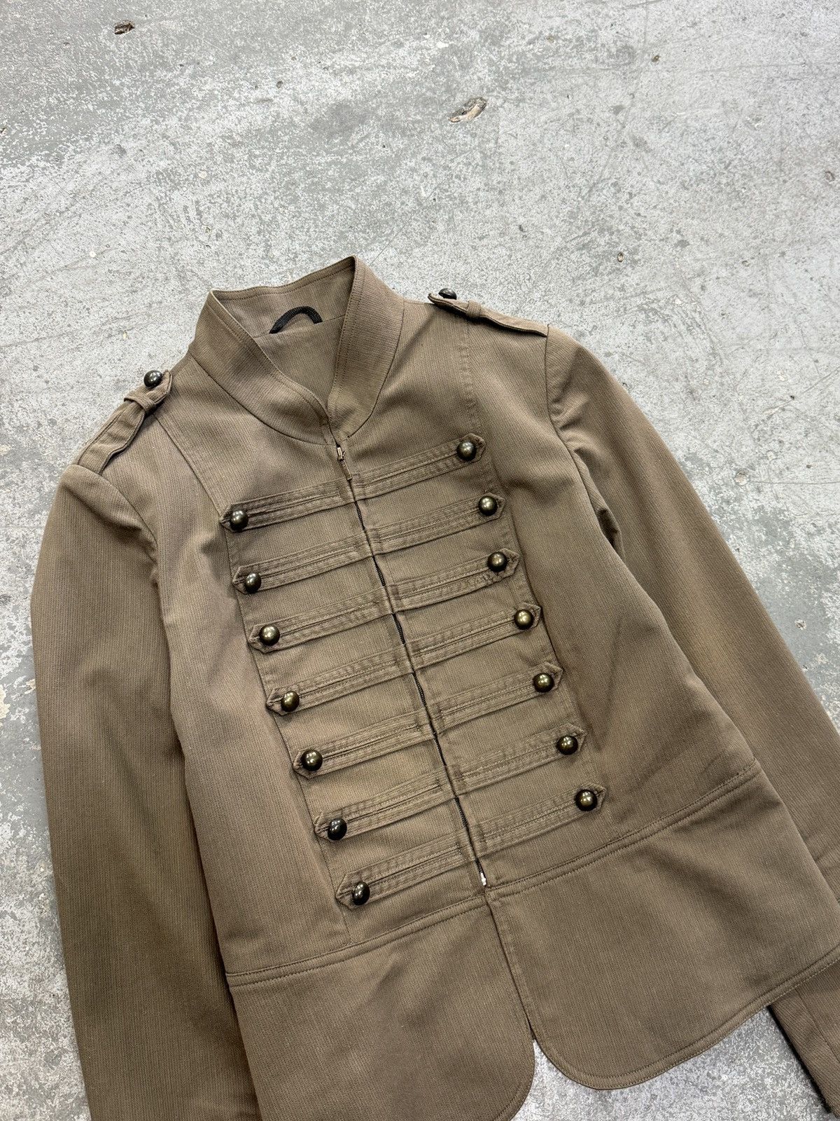 Vintage Vintage Avant Garde Opium y2k Napoleon Jacket Size L / US 10 / IT 46 - 2 Thumbnail