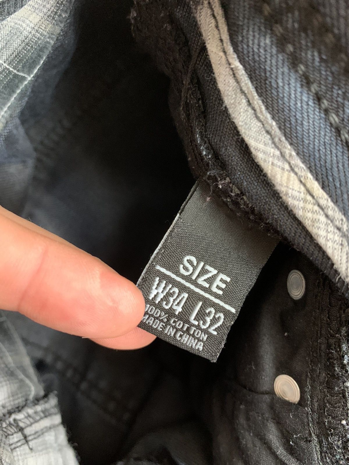 Ecko Unltd. Ecko Unltd. Big Logo Denim Jeans Size US 34 / EU 50 - 6 Thumbnail