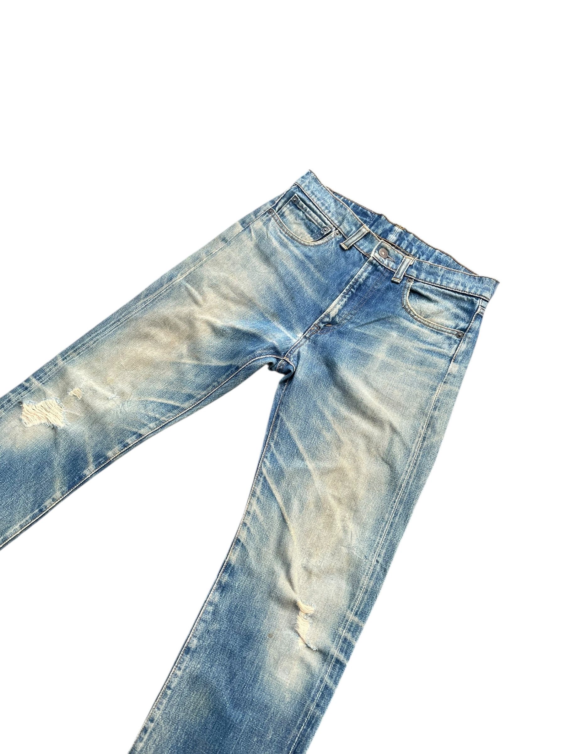 HRMTG Japan Vintage HR Market Selvedge Distresed Denim Size US 31 - 3 Thumbnail