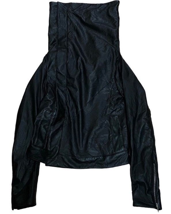Gareth Pugh Archive Gareth Pugh Leather sheepskin jacket Size US M / EU 48-50 / 2 - 3 Thumbnail