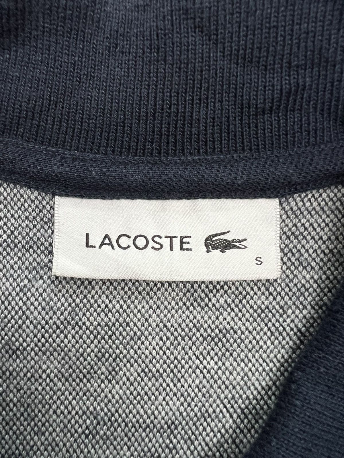 Lacoste Lacoste Diamond Weave Polo Shirt Size S / US 4 / IT 40 - 6 Thumbnail