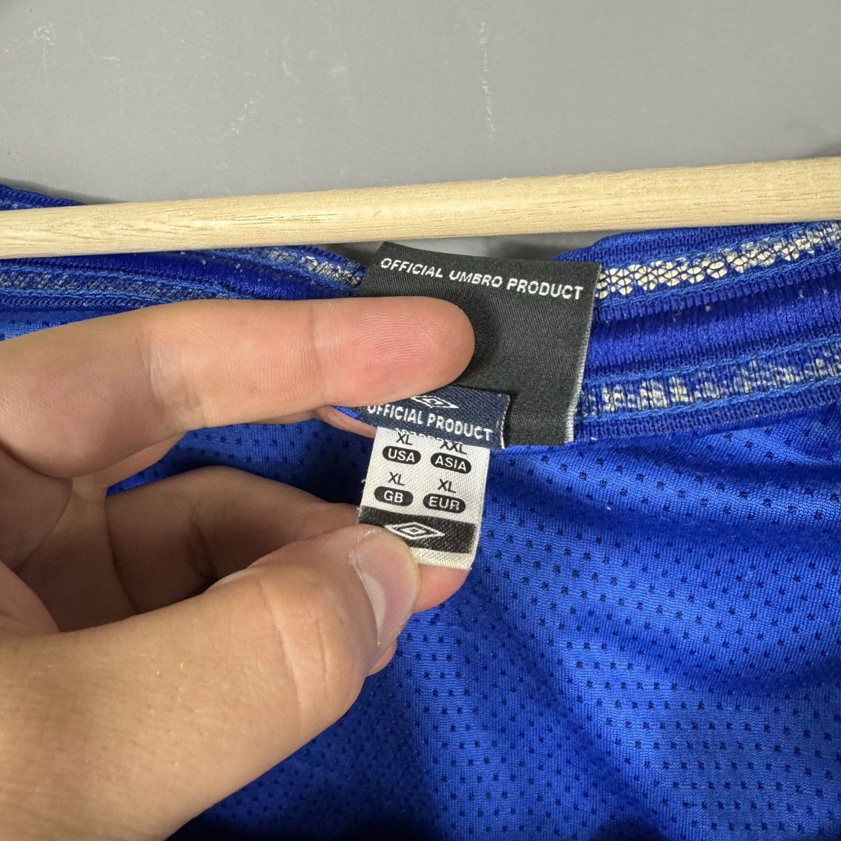 Chelsea Soccer × Umbro × Vintage Umbro 00s Chelsea Soccer Shorts Size US 34 / EU 50 - 7 Thumbnail