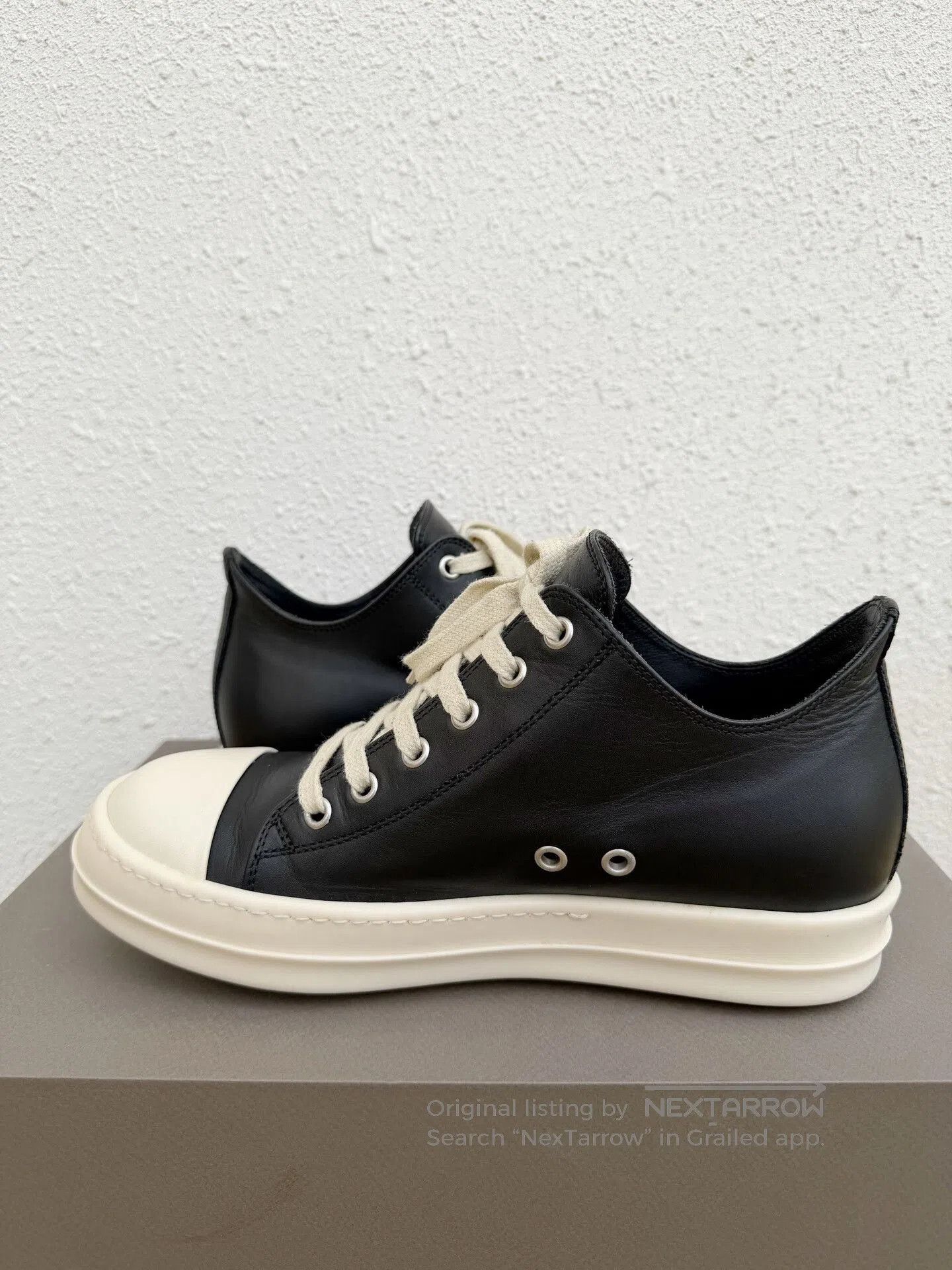 Rick Owens Rick Owens Converse RO Women's Low-Top Leather. Size US 7 / IT 37 - 5 Thumbnail