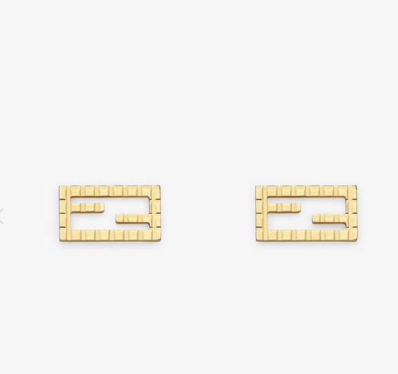 Fendi o1loc1c0824 Size: OS / Earrings in Golden Size ONE SIZE - 1 Preview