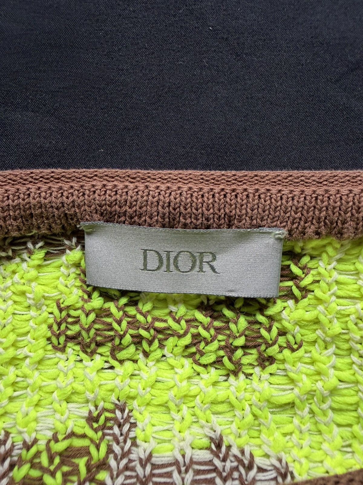 Dior Dior Abstract Floral Jacquard Knit Sweater Medium Size US M / EU 48-50 / 2 - 7 Thumbnail
