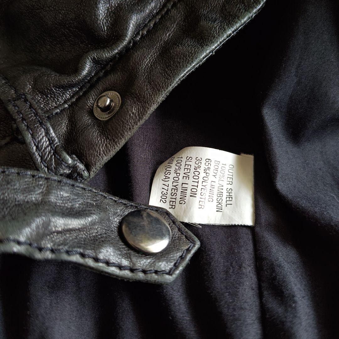 Zara Zara leather biker jacket Size M / US 6-8 / IT 42-44 - 10 Thumbnail